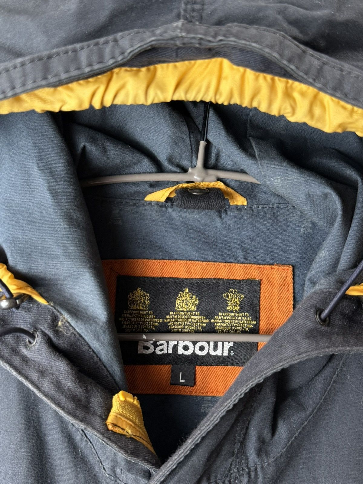 Barbour 💥 Rare! Vintage Barbour Wax Jacket Casual Greatcoat Size US L / EU 52-54 / 3 - 3 Thumbnail
