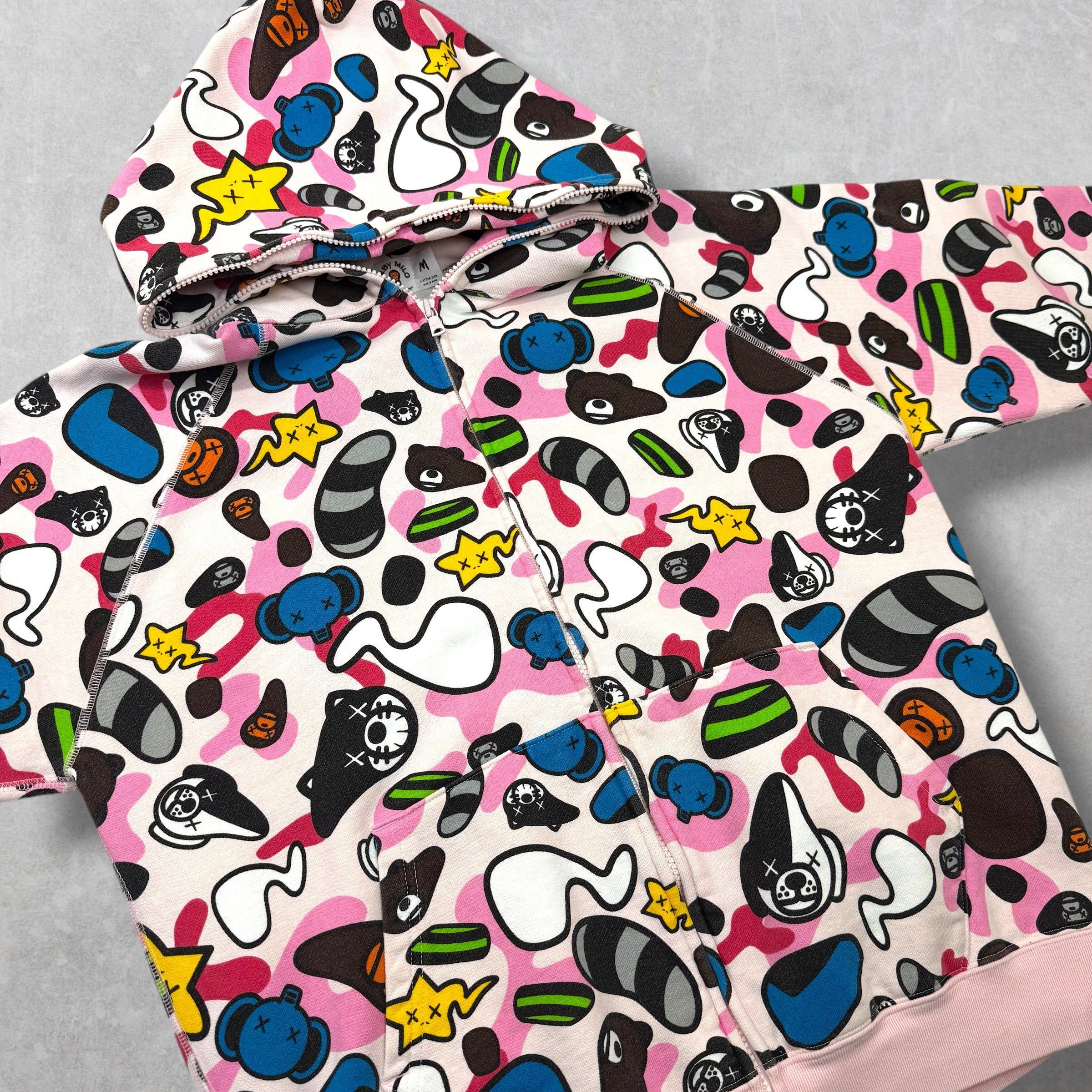 Bape Bape x Kaws Milo Animal Kingdom Full Zip M Size US M / EU 48-50 / 2 - 3 Thumbnail