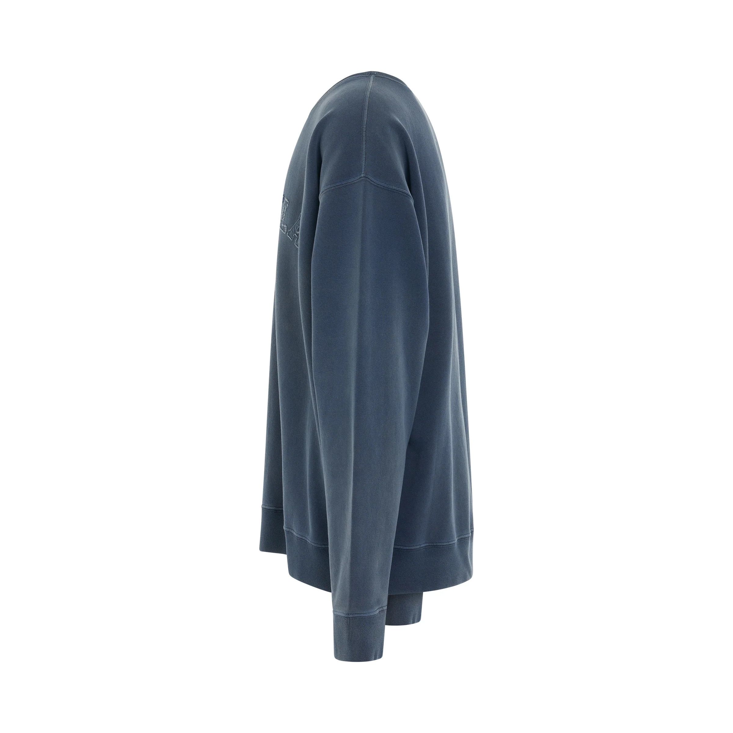 Maison Margiela o1mris0824 Sweatshirt in Blue Size US M / EU 48-50 / 2 - 2 Thumbnail