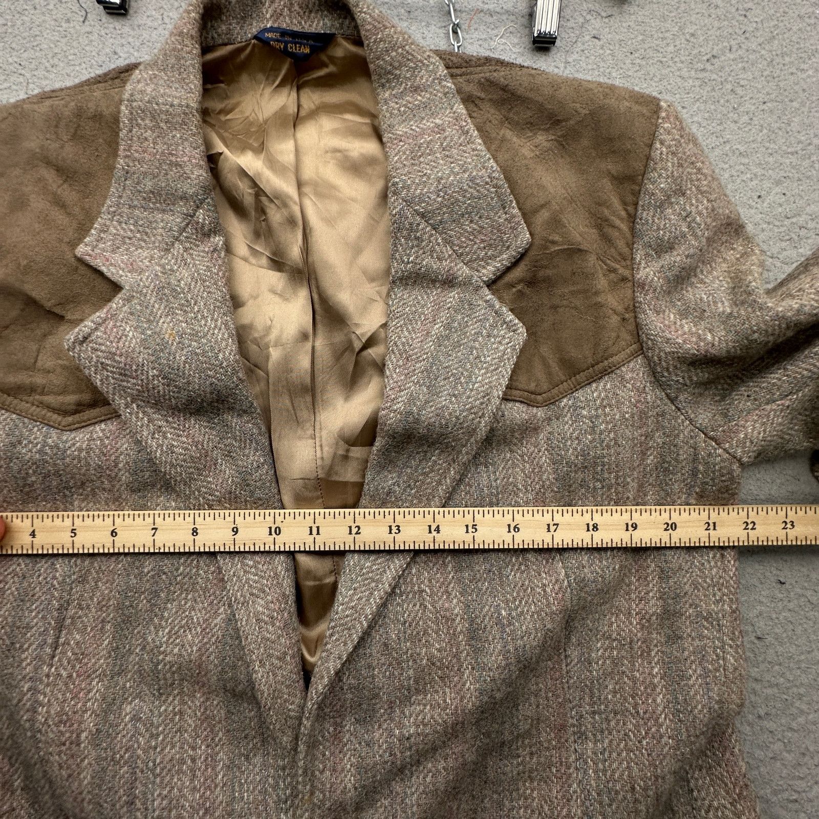 Pendleton Vintage Pendleton Tweed Sport Coat Blazer Mens 42 Long Large Size US L / EU 52-54 / 3 - 5 Thumbnail