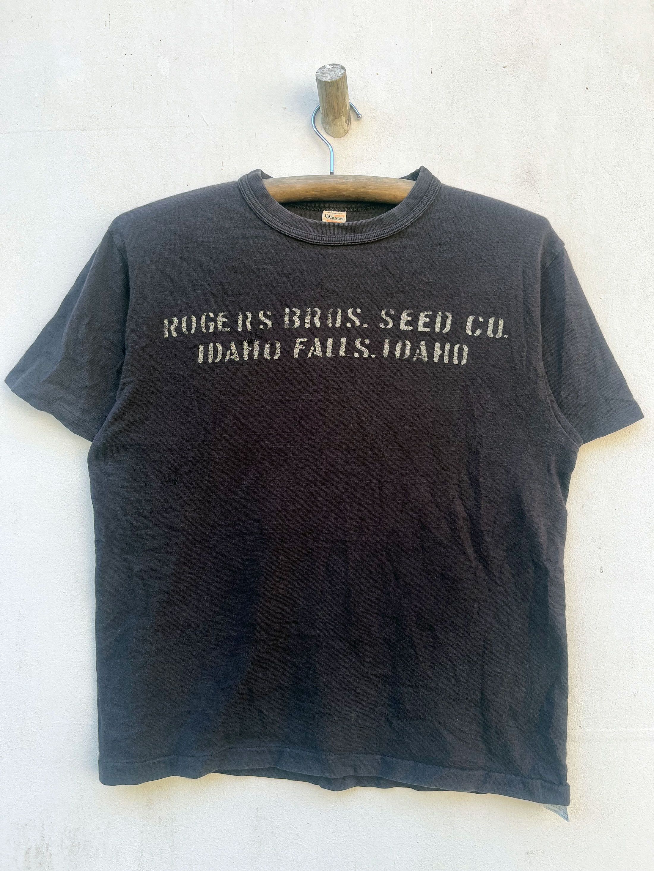Warehouse Warehouse Japan Loopwheel Reinforced Crew Neck Single Stitch Size US M / EU 48-50 / 2 - 1 Thumbnail