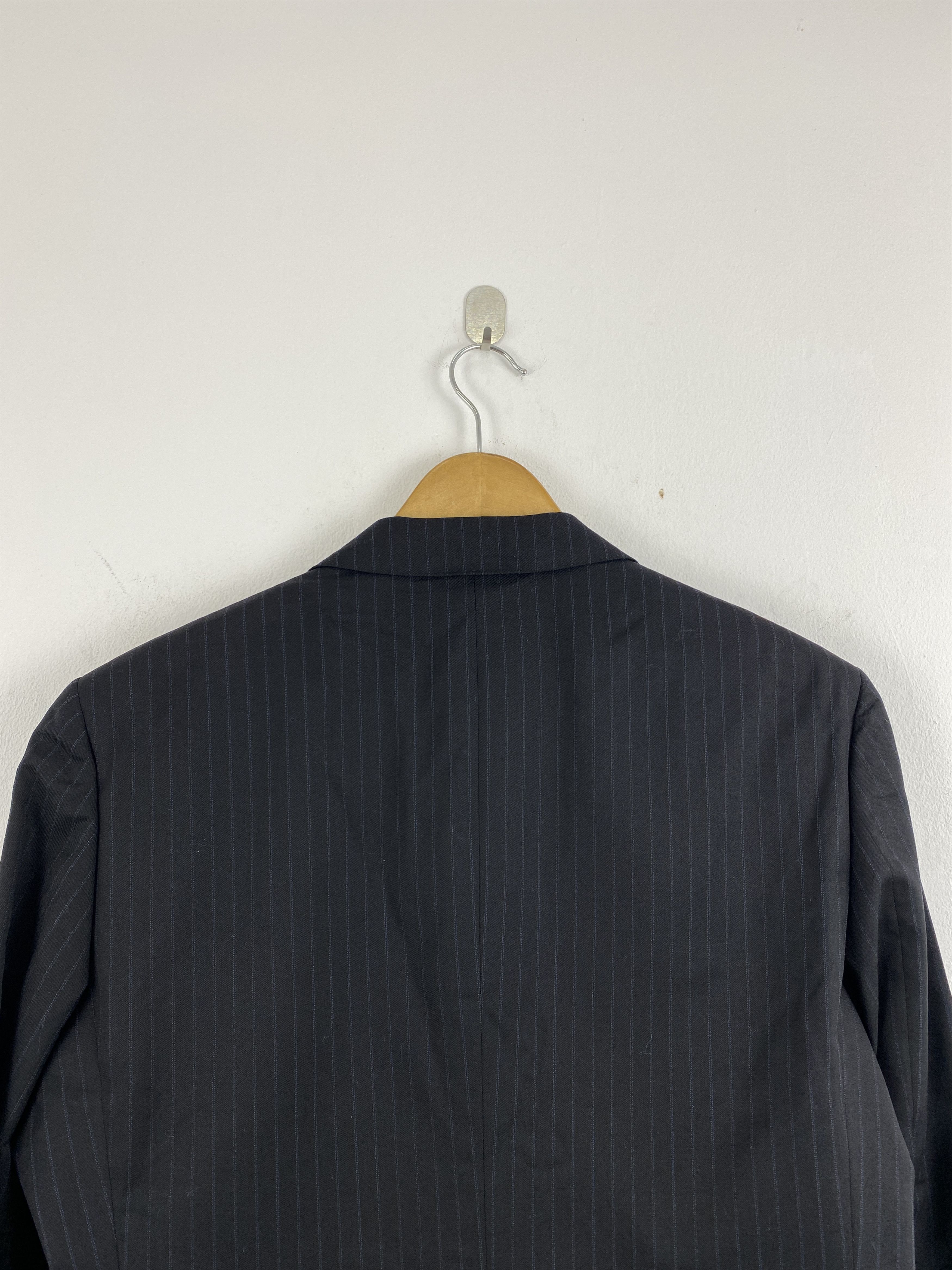 Kansai Yamamoto Vintage Kansai Yamamoto Striped Blazer Jacket JA0094 Size US L / EU 52-54 / 3 - 4 Thumbnail