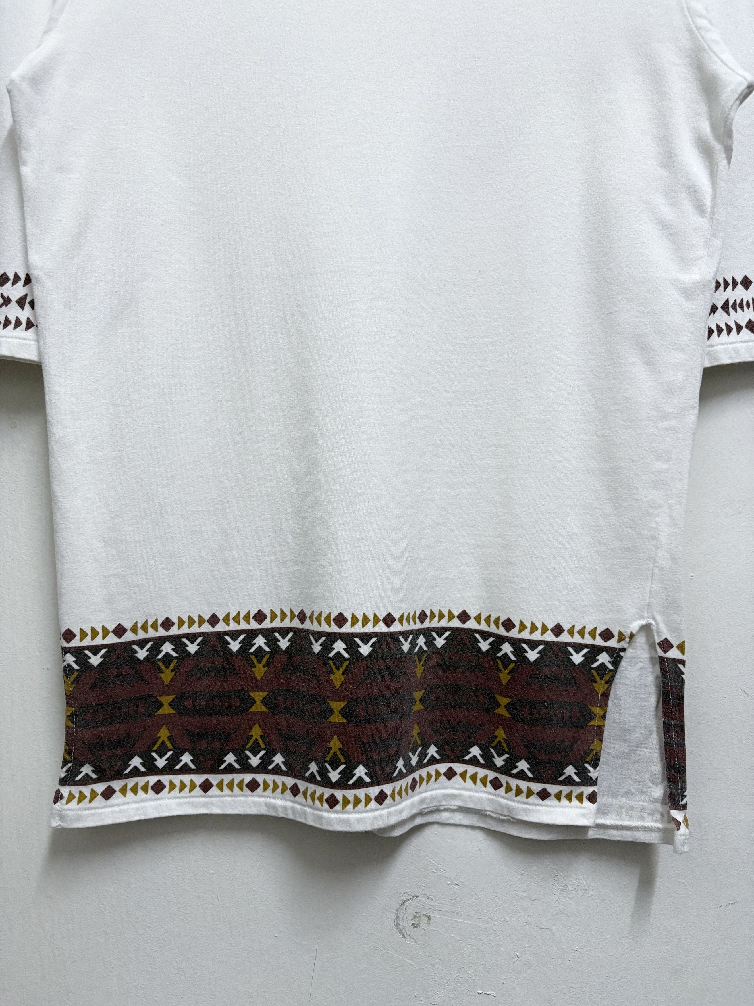 Japanese Brand × Kapital × Pendleton 2000's Kriff Mayer Sportswear Navajo Style T-Shirt Size M / US 6-8 / IT 42-44 - 3 Thumbnail