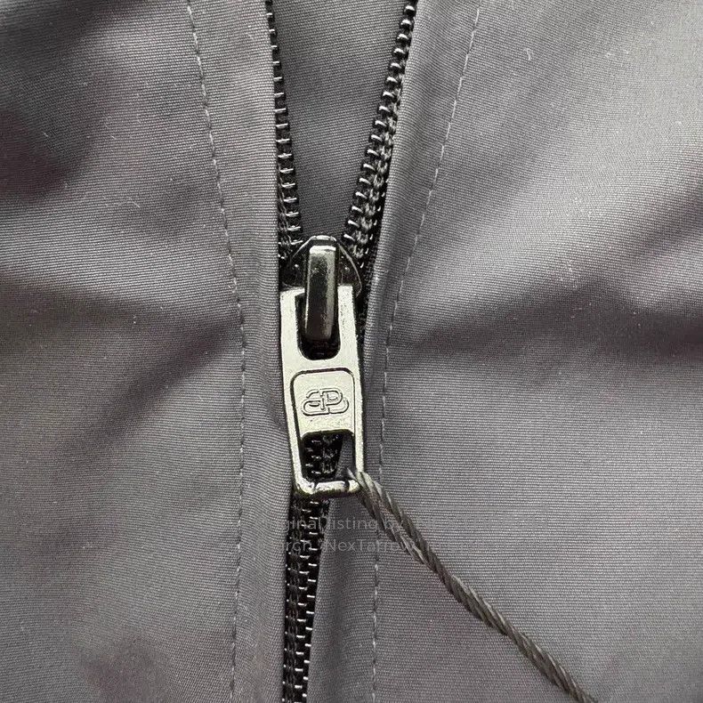 Balenciaga Balenciaga Logo Pattern Stand Collar Zipper Long Sleeve J Size US XS / EU 42 / 0 - 8 Thumbnail