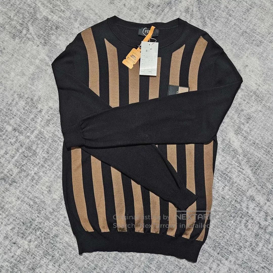 Fendi fendi wool sweater with stripes size 46. Size US M / EU 48-50 / 2 - 1 Thumbnail