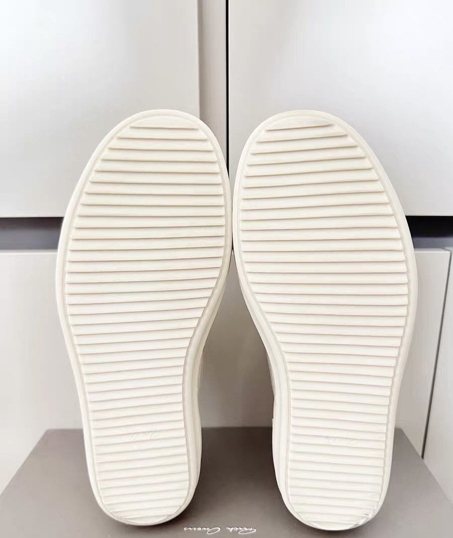 Rick Owens Rick Owens mainline white glossy Vans-inspired new style Size US 7 / EU 40 - 7 Thumbnail
