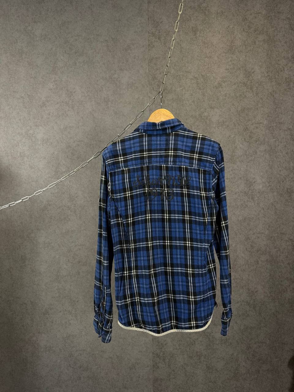 Schott Schott flannel designer shirt Size US M / EU 48-50 / 2 - 7 Thumbnail