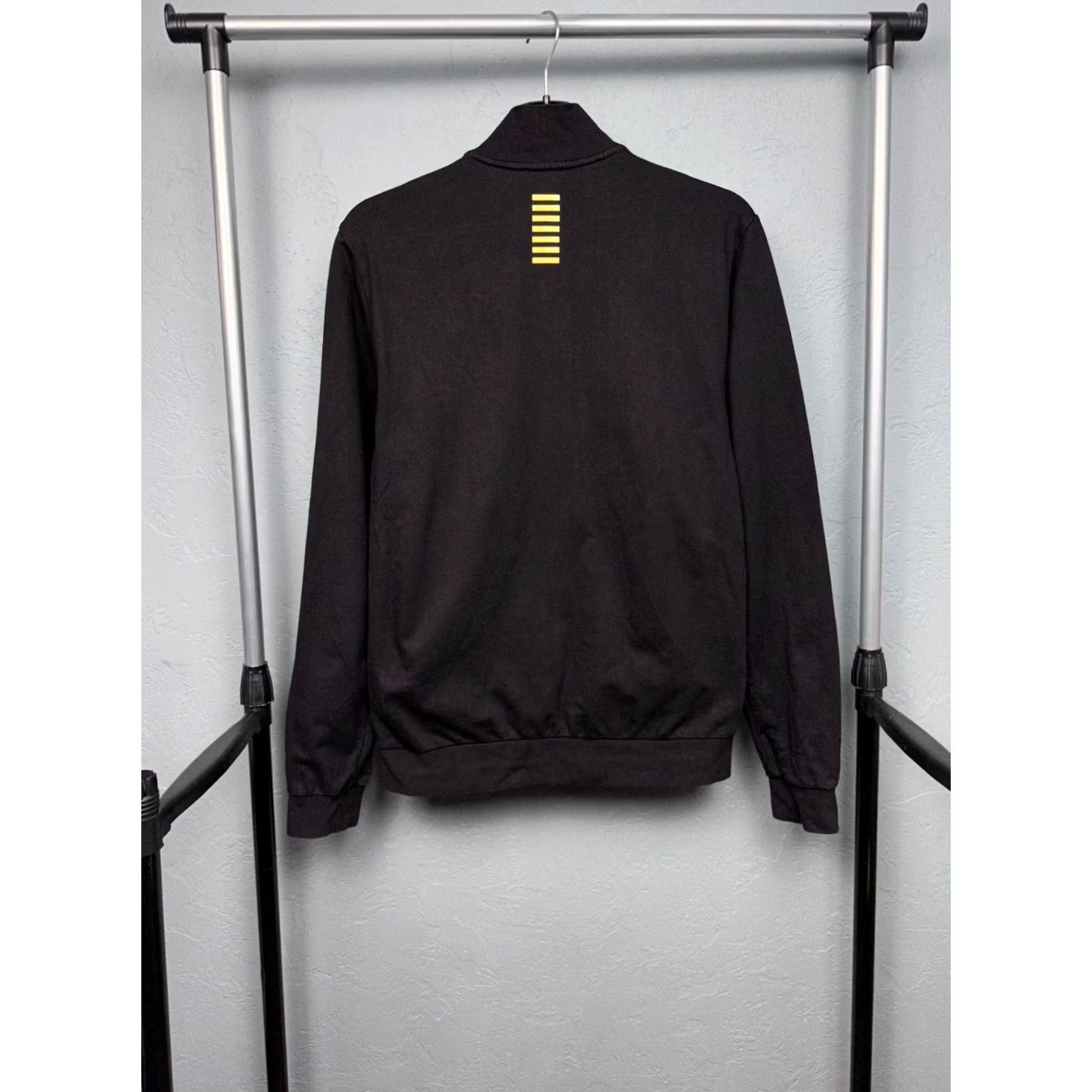 Emporio Armani Emporio Armani Mens Cotton Full Zip Hoodie M Black Ea7 Logo Hoodie Mens M Black Cotton Full Zip Hoodie EA7 Size US M / EU 48-50 / 2 - 7 Thumbnail