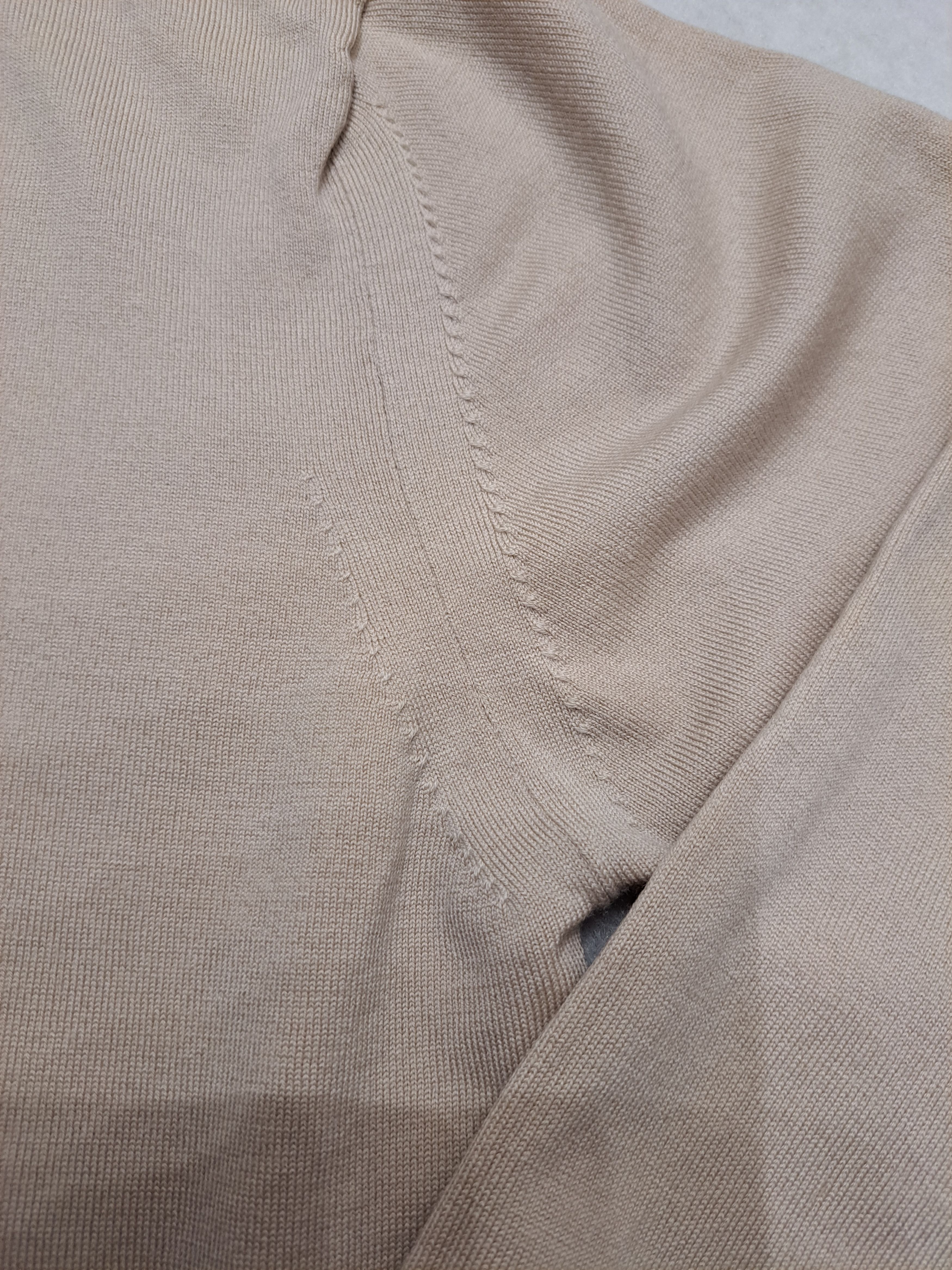 Reiss REISS v-neck beige merino wool sweater M Size US M / EU 48-50 / 2 - 5 Thumbnail