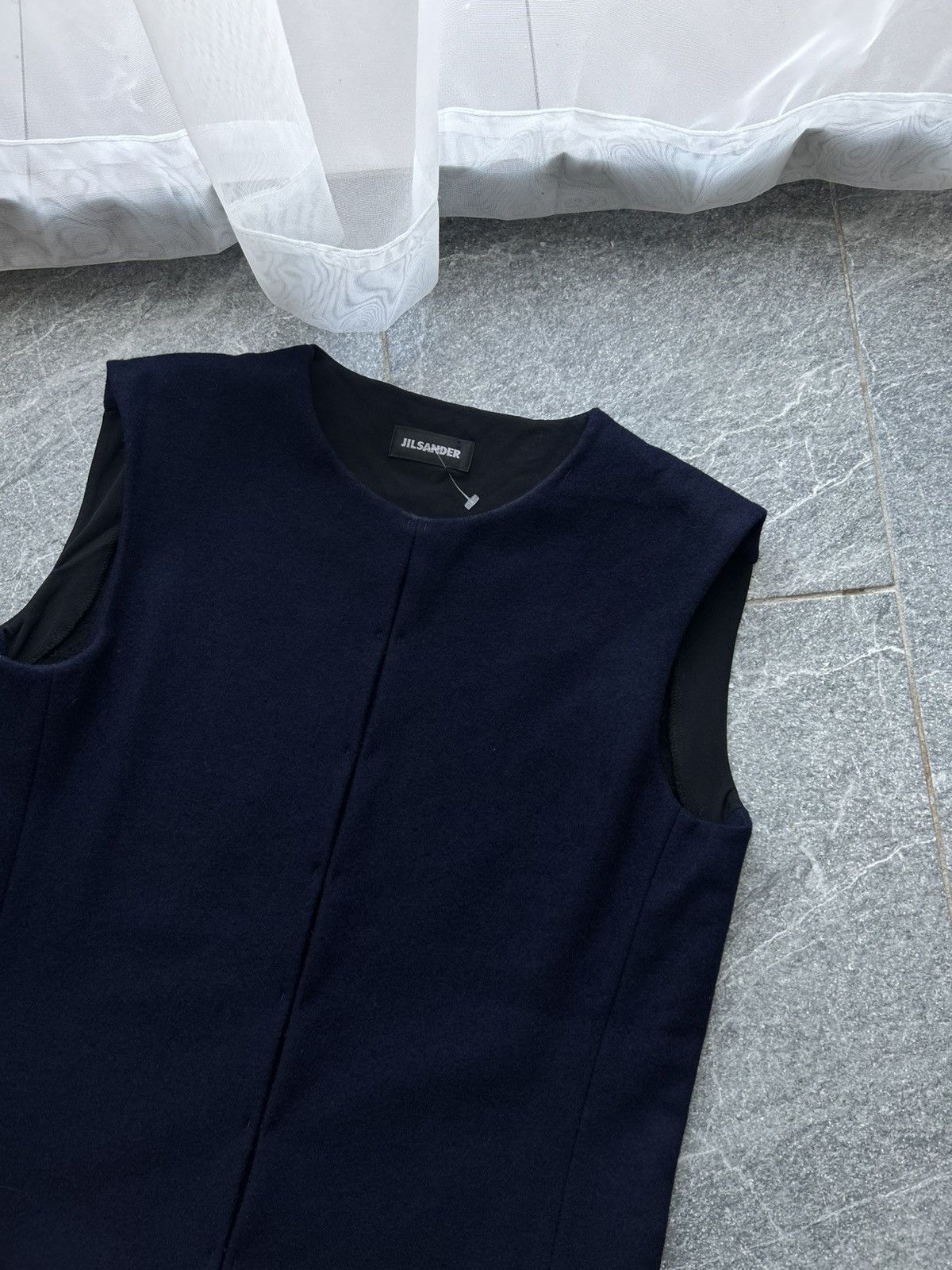 Jil Sander Vest jil sander vintage wool luxury small Size S / US 4 / IT 40 - 3 Thumbnail