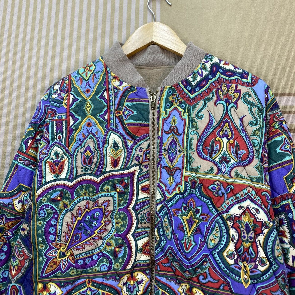 Issey Miyake 🫶 Issey Miyake Style Sporutino Fullprint Bomber Reversible Size US M / EU 48-50 / 2 - 3 Thumbnail