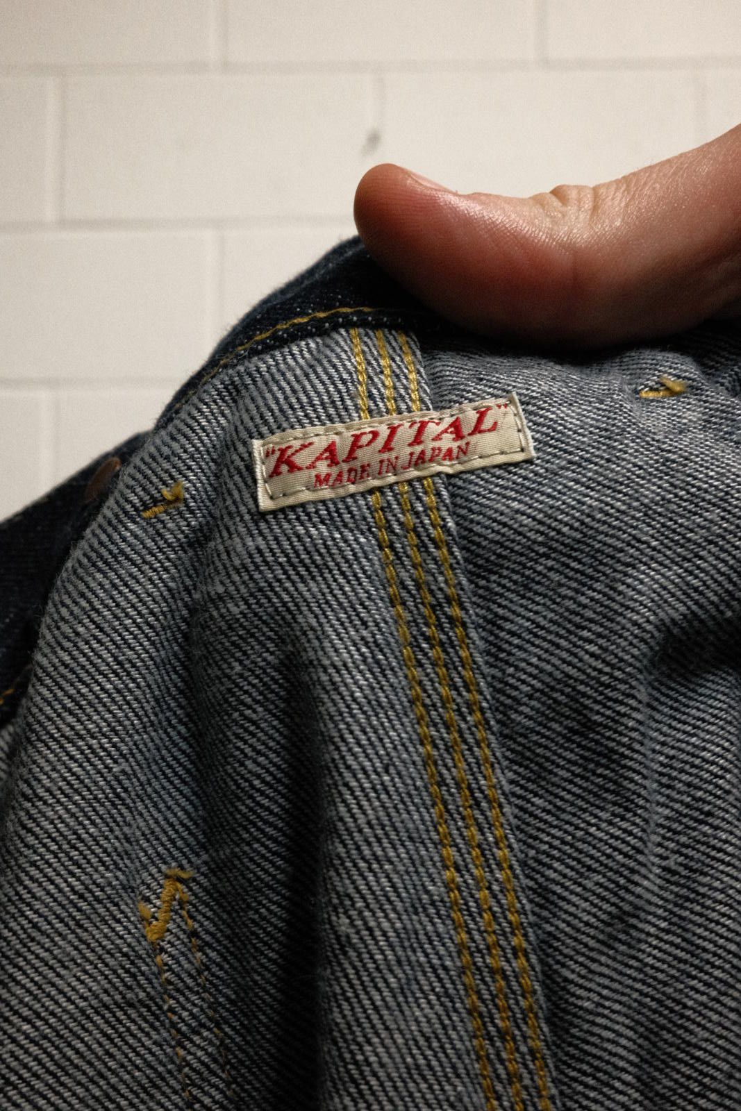 Kapital Kapital EK-1421 Denim Carpenter Pants 100% Cotton SIZE S Size US 32 / EU 48 - 4 Thumbnail