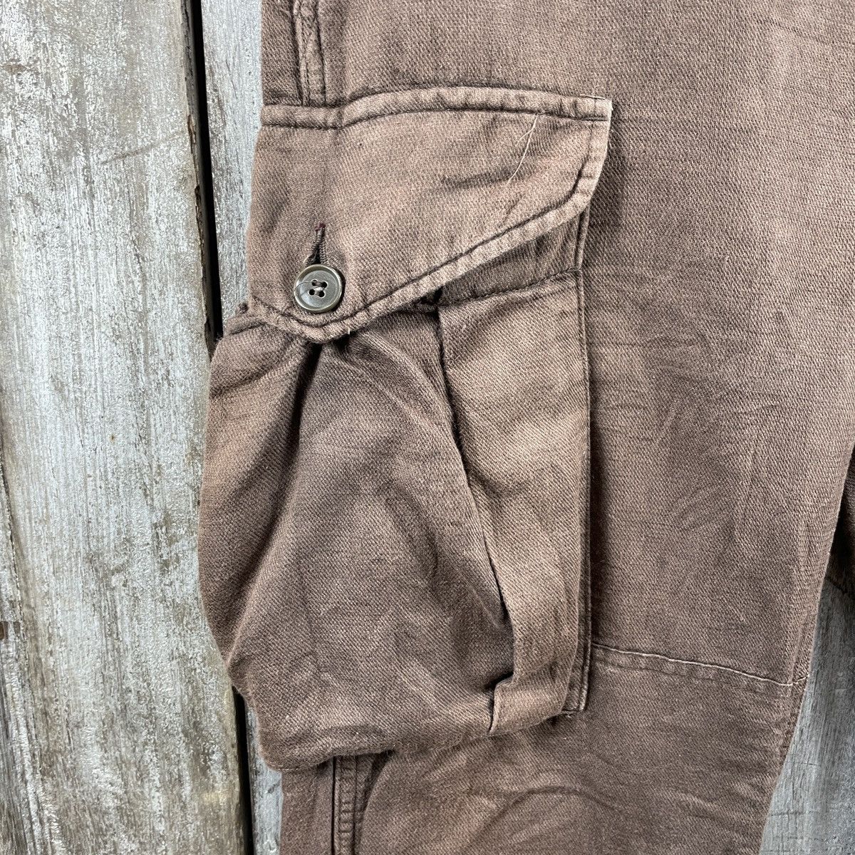 CABANE de ZUCCa × Issey Miyake Vintage Cabane De Zucca Issey Miyake Cargo Pants Size US 33 - 5 Thumbnail