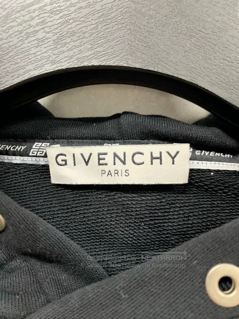 Givenchy Givenchy Distressed Logo Aged Hoodie Size US XS / EU 42 / 0 - 2 Thumbnail