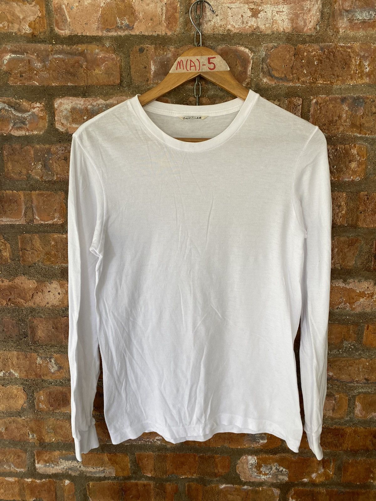 Auralee White vintage cotton LS Size US M / EU 48-50 / 2 - 3 Thumbnail