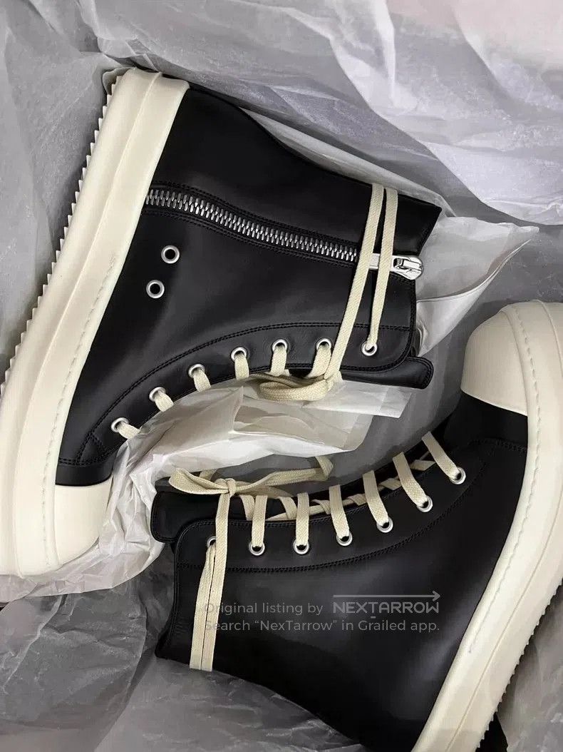 Rick Owens Rick Owens High. Size US 11 / EU 44 - 3 Thumbnail