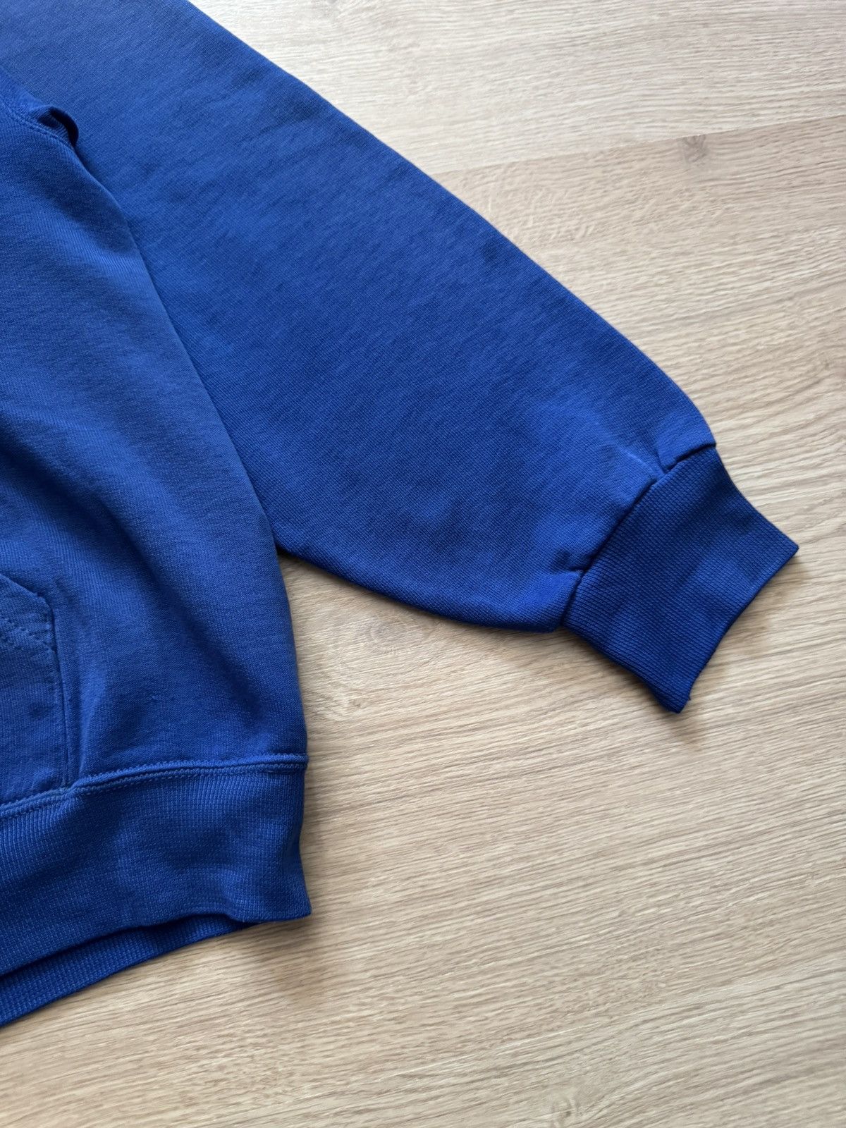 Russell Athletic Vintage 00s Russell Sunfaded y2k Thrashed Boxy Fit Hoodie Size US M / EU 48-50 / 2 - 6 Thumbnail