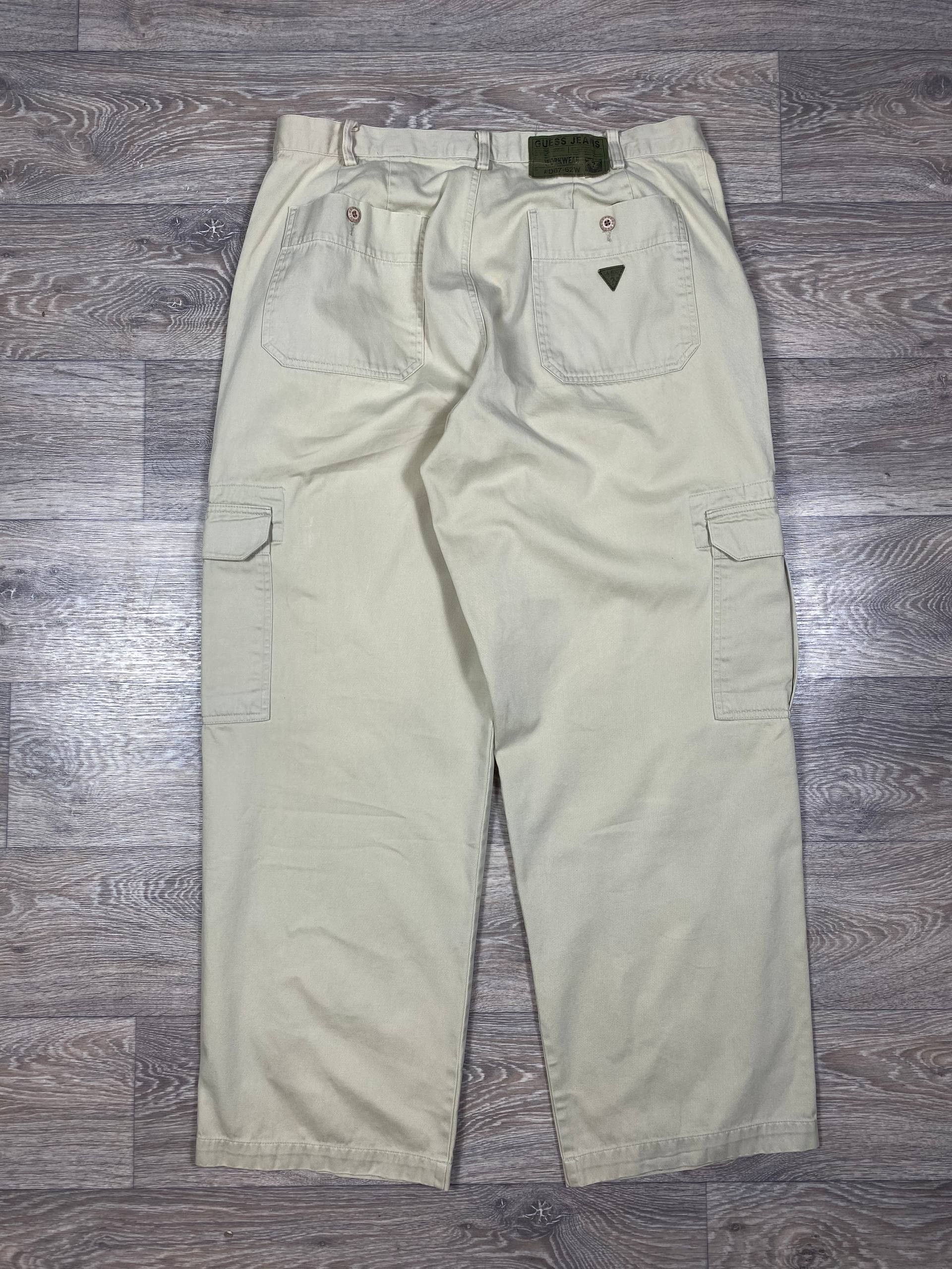 Guess Vintage 90’s Guess Jeans Workwear Carpenter Baggy Pants Size US 36 / EU 52 - 1 Thumbnail