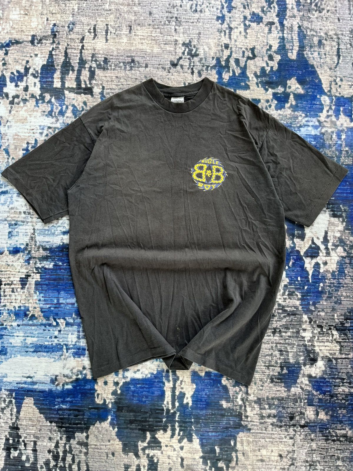 Bugle Boy Vintage Bugle Boy Big Logo 90s Tee USA Size US L / EU 52-54 / 3 - 2 Thumbnail