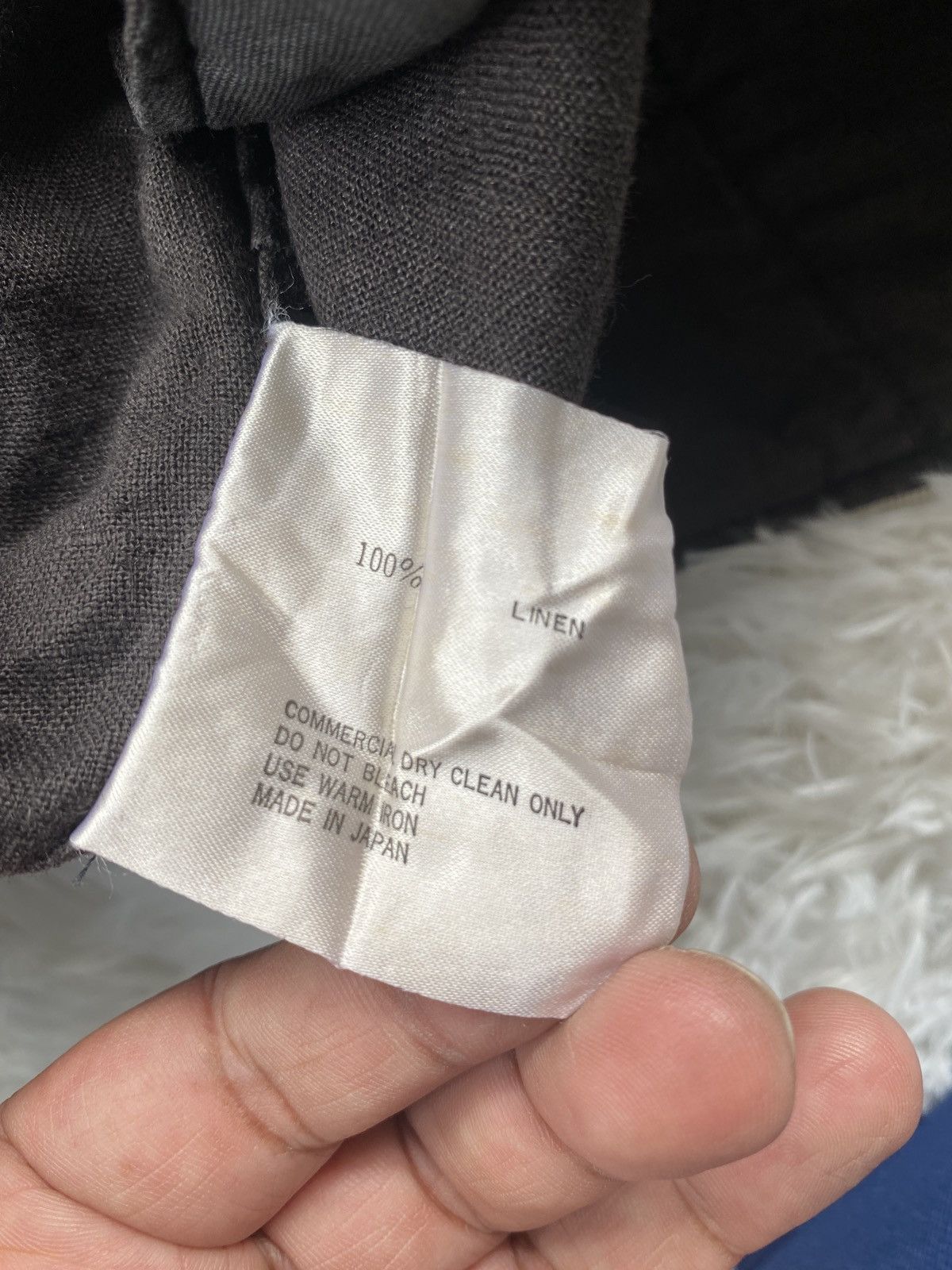 Issey Miyake 🔥RARE Jacket Bomber Linen Tete Homme Par Katoh Kazutaka Size L / US 10 / IT 46 - 17 Thumbnail