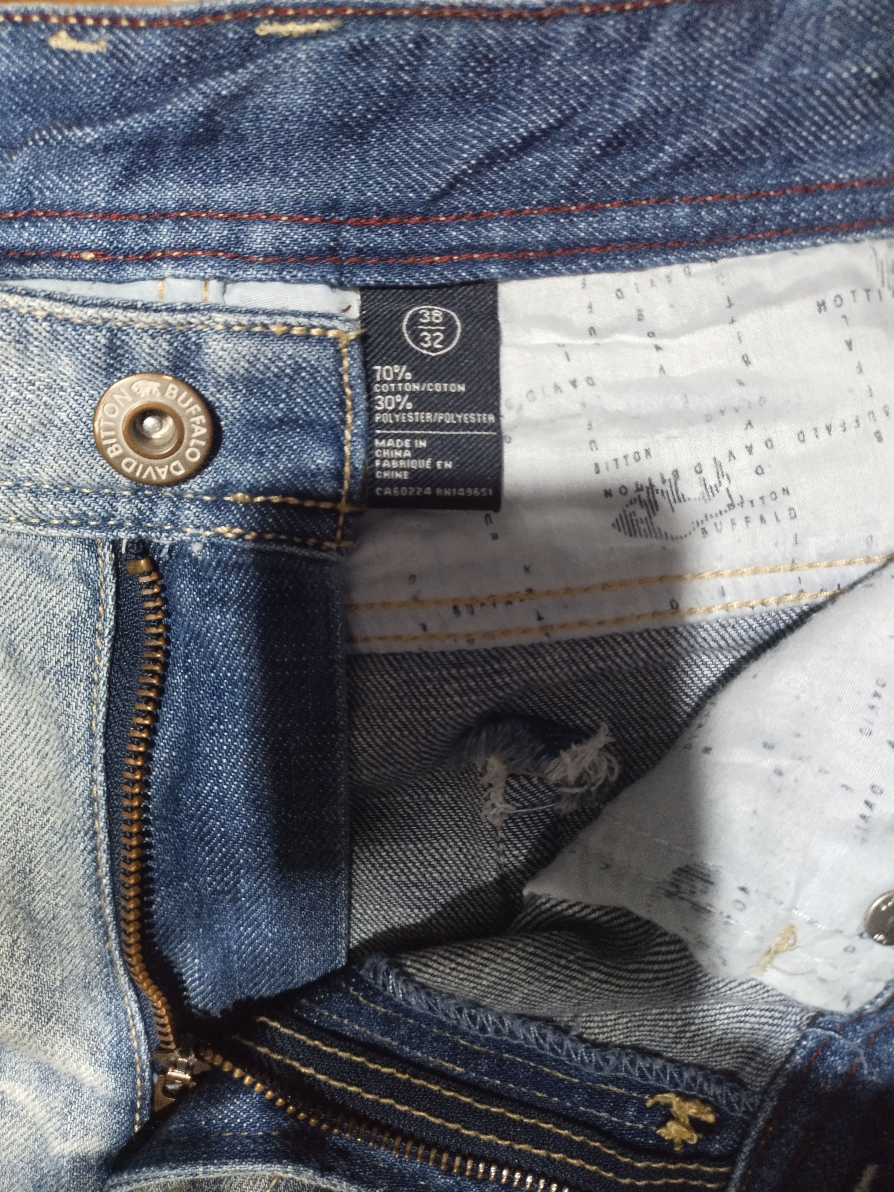 Vintage Jeans Buffalo David Bitton Sz 38" Size US 38 / EU 54 - 6 Thumbnail