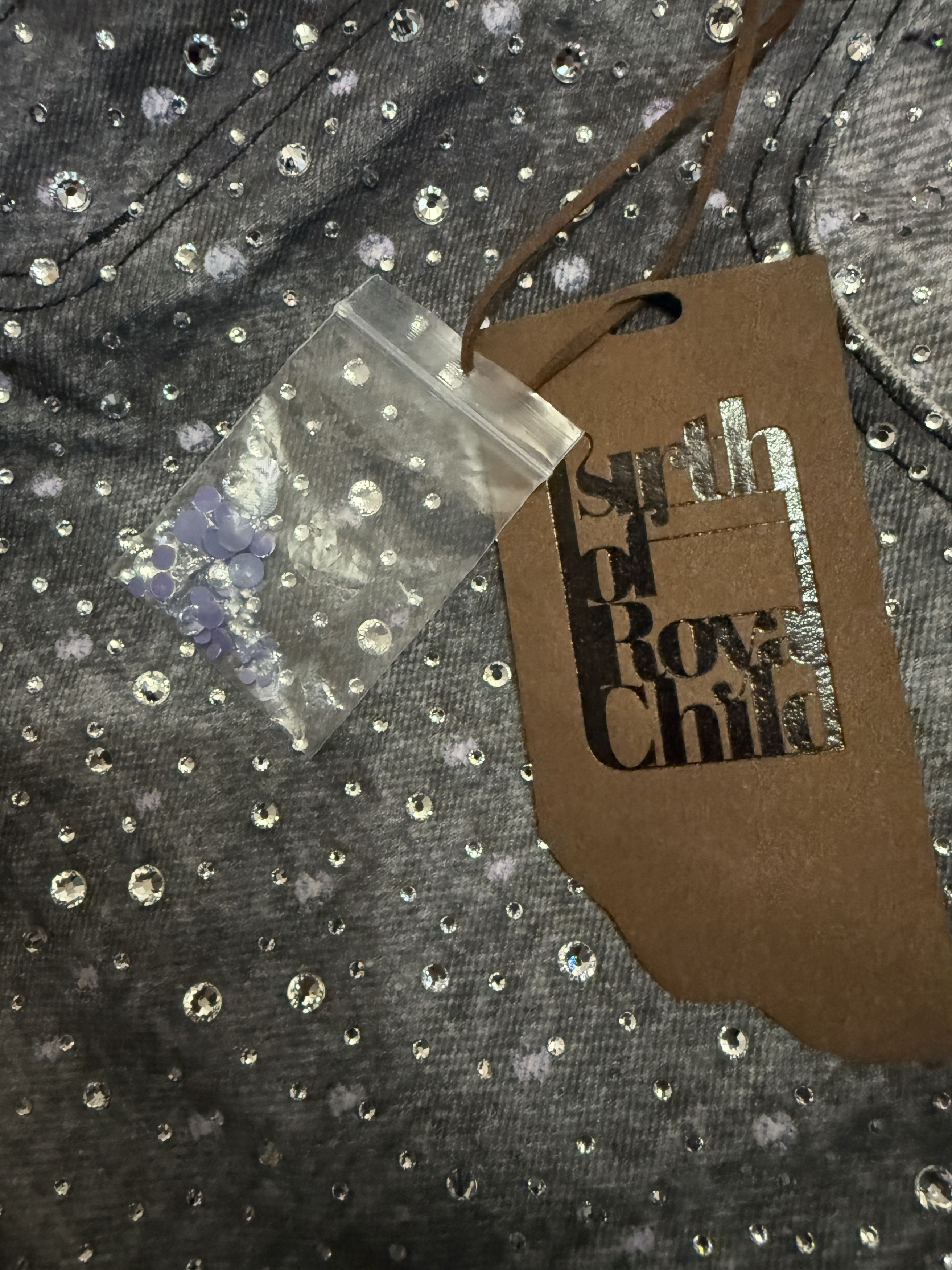 Birth of Royal Child Birth of Royal Child Swarovski Denim Size US 32 / EU 48 - 4 Thumbnail