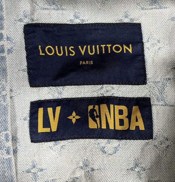 Louis Vuitton LOUIS VUITTON LV NBA Co-branded Old Flower Full Print Denim Size US L / EU 52-54 / 3 - 7 Thumbnail