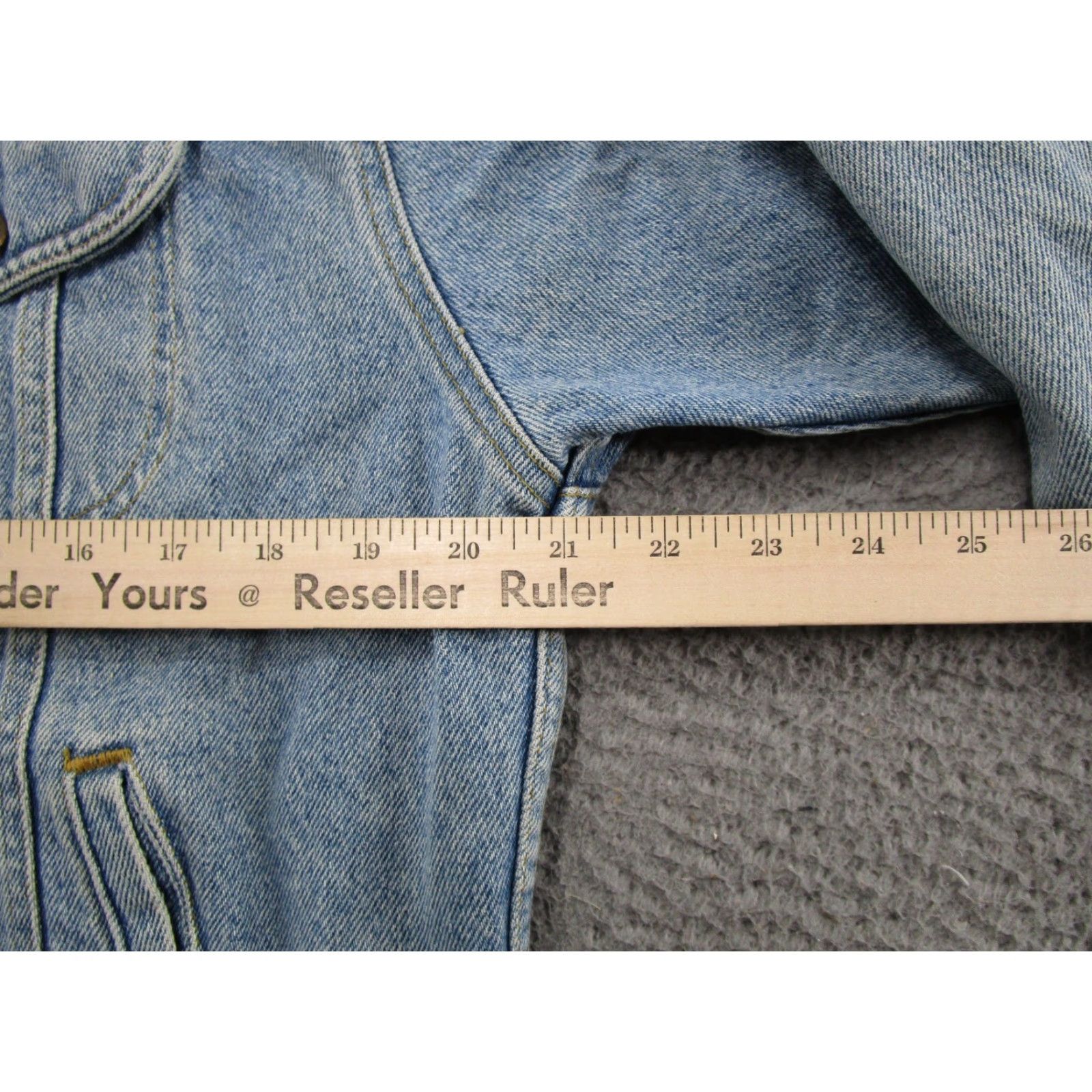 Lee Vintage Lee Jacket Women's Size S Blue Denim Jean USA Western Medium Wash Boxy Size 28" / US 6 / IT 42 - 6 Thumbnail