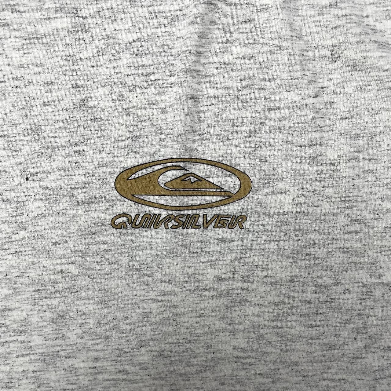 Quiksilver Vintage 90s Quiksilver Surfing Bootleg T Shirt Gray L/XL Size US XL / EU 56 / 4 - 9 Thumbnail