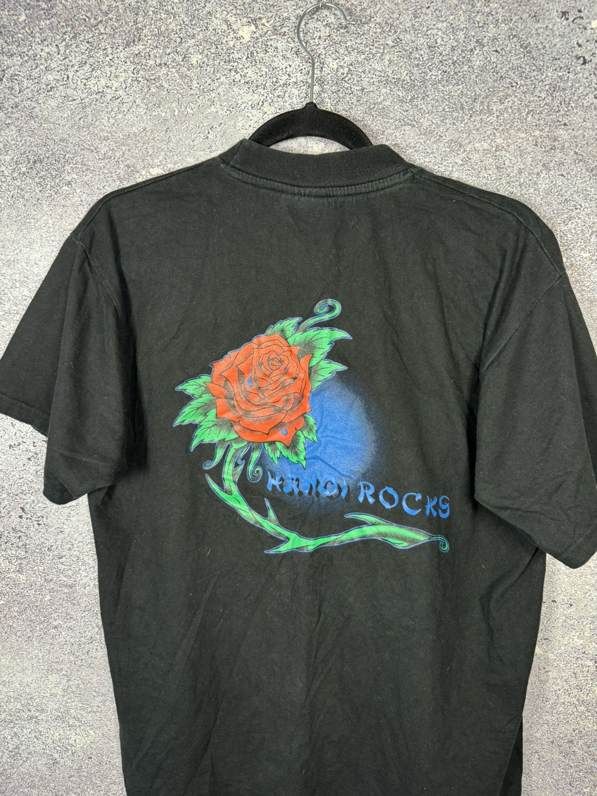 Band Tees × Vintage Vintage Hanoi Rocks T-Shirt Rock Tees Band Streetwear Size US M / EU 48-50 / 2 - 11 Thumbnail