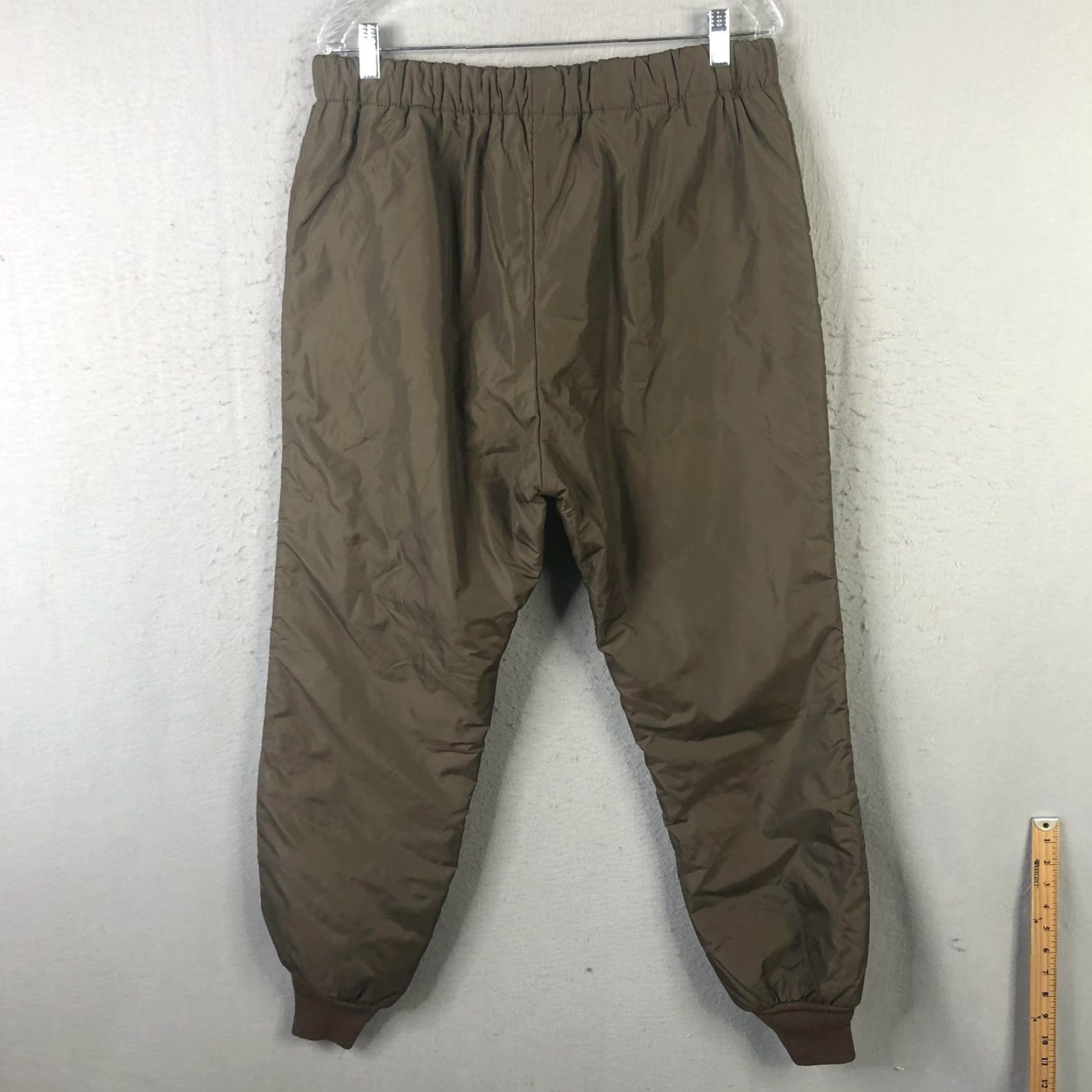 Vintage 10X Insulated Pants Mens Large Brown Thinsulate Made in USA Hunting X36184BWP Size US 33 - 2 Thumbnail