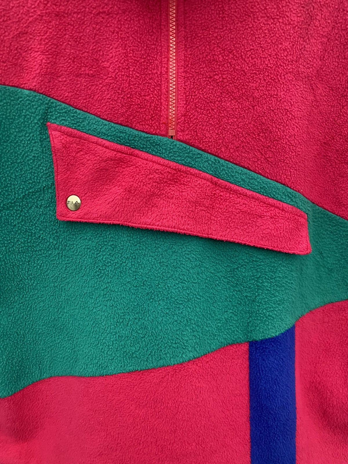 Bjorn Borg × Fila FILA ANORAK ALTITUDE FLEECE OVERSIZED MADE IN ITALY Size US M / EU 48-50 / 2 - 3 Thumbnail