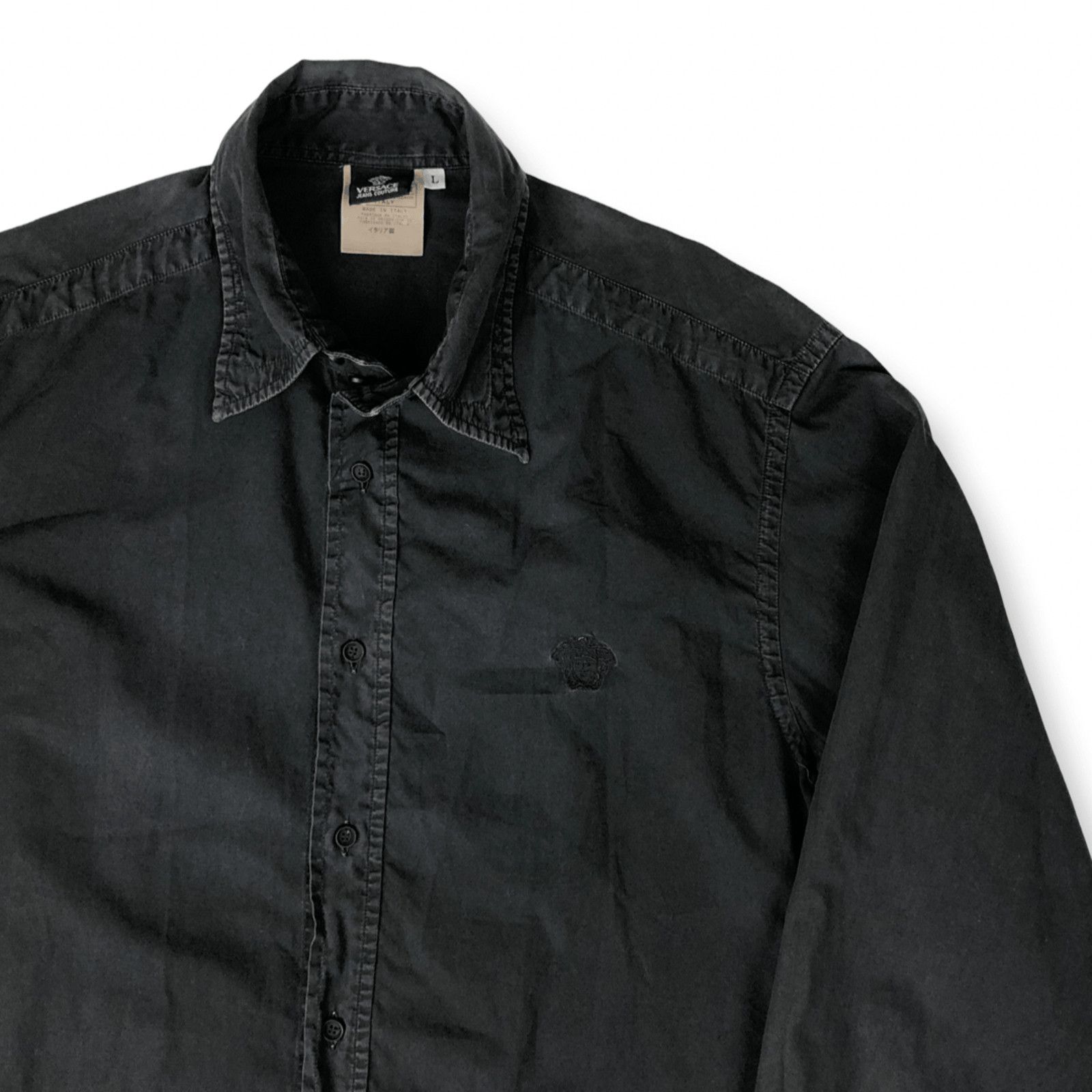 Versace Versace Medusa Logo Shirt Size US L / EU 52-54 / 3 - 3 Thumbnail