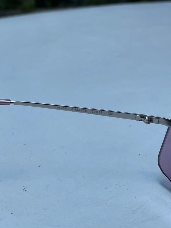 Chanel Chanel Sunglasses 4017 CC Rhinestone Logo Rimless Vintage Size ONE SIZE - 10 Thumbnail