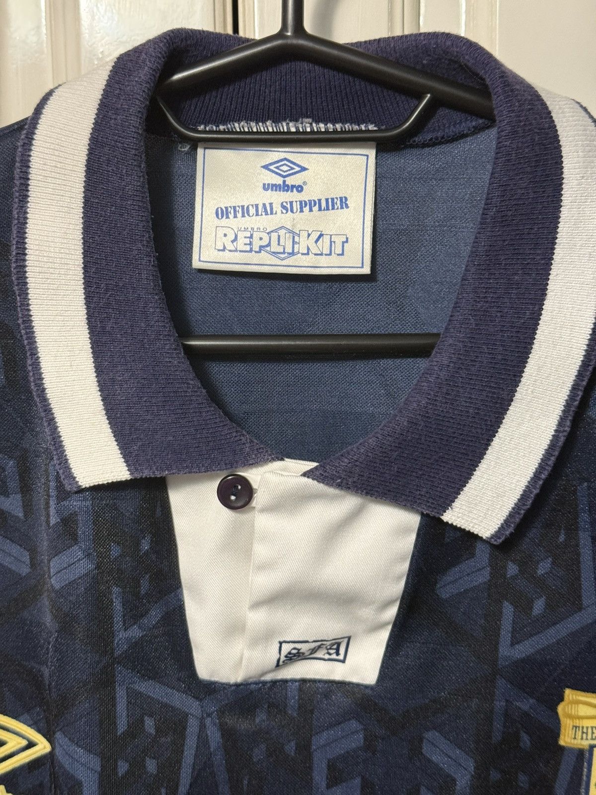 Umbro Scotland 1991-1994 Home Kit Authentic XL Size US XL / EU 56 / 4 - 11 Thumbnail