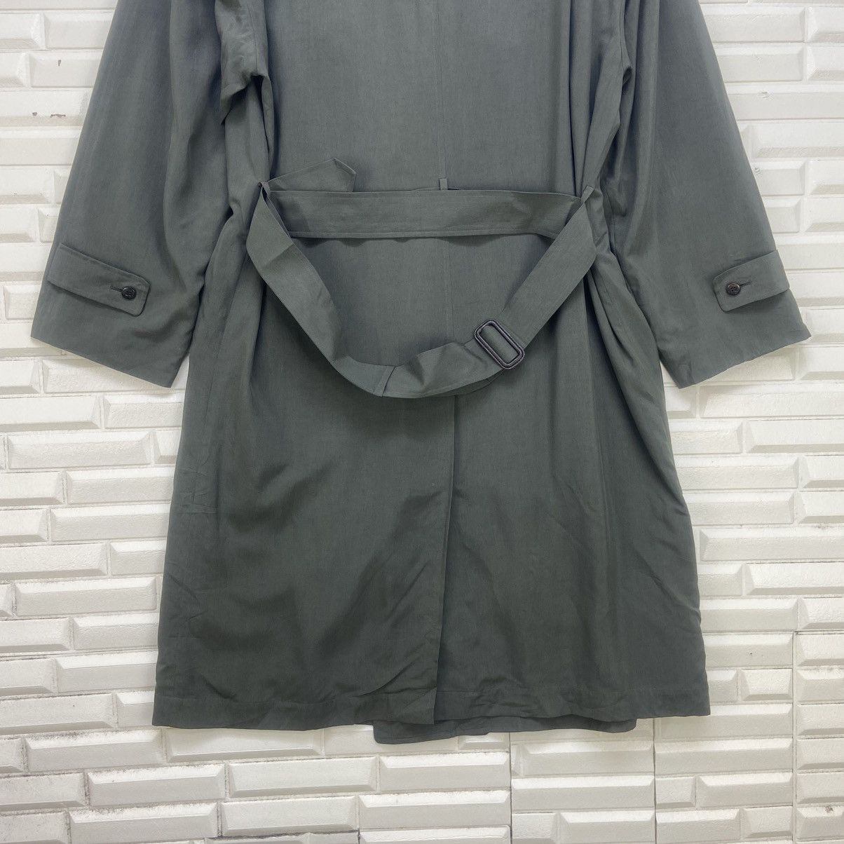 Givenchy 🔥100% Silk🔥Vintage Givenchy Monsieur Long Coat Size US S / EU 44-46 / 1 - 12 Thumbnail