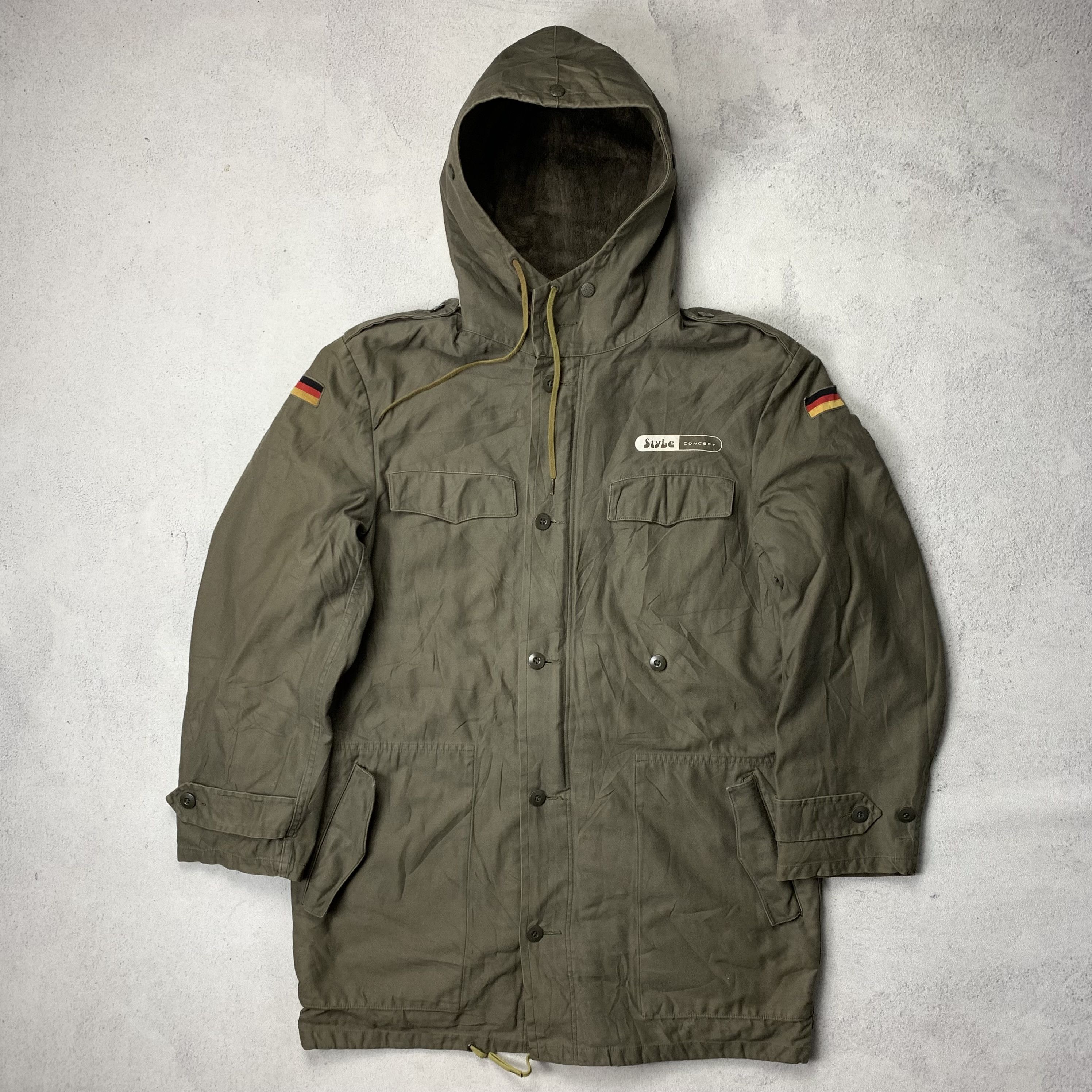Vintage Vintage German Military Parka Jacket Grailed