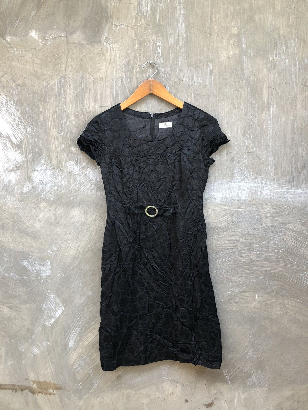 Courreges Courreges Midi Black Dress Size XS / US 0-2 / IT 36-38 - 9 Thumbnail