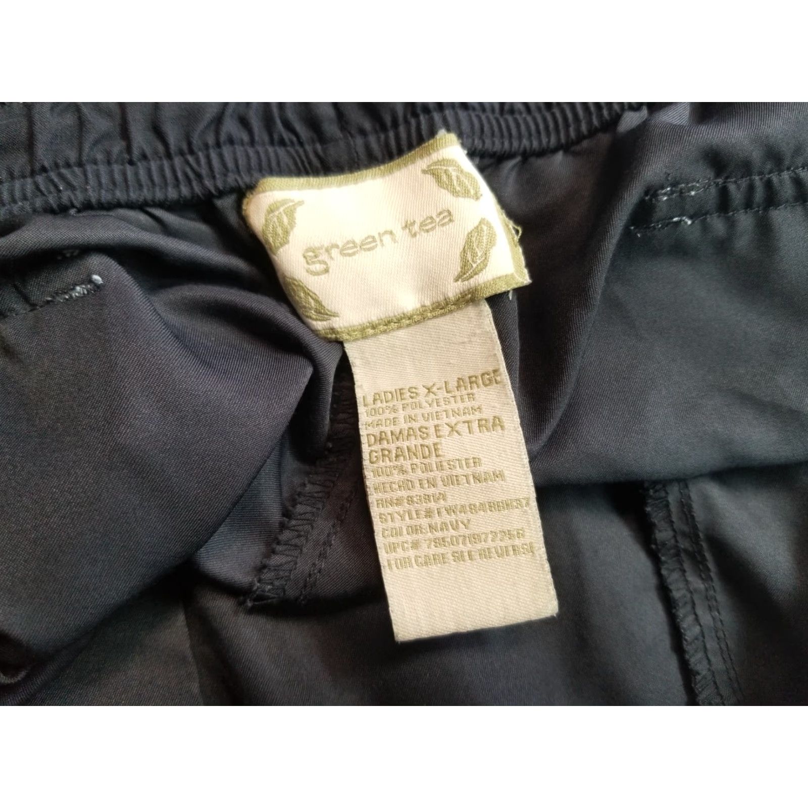 tentree GREEN TEA Pants Womens XL Extra Large Blue Adjustable Athletic Size 40" / US 18 - 6 Thumbnail