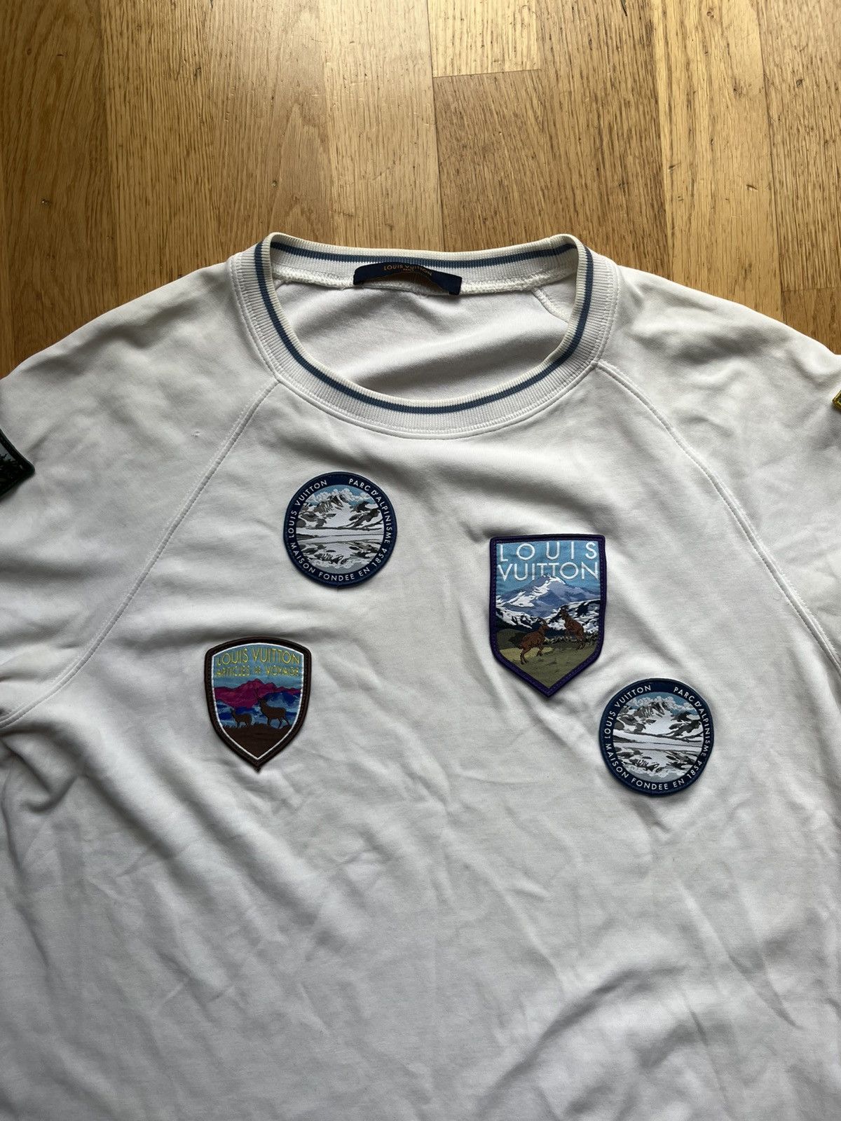 Louis Vuitton Louis Vuitton National Parks Patch T-shirt White Size US M / EU 48-50 / 2 - 3 Thumbnail