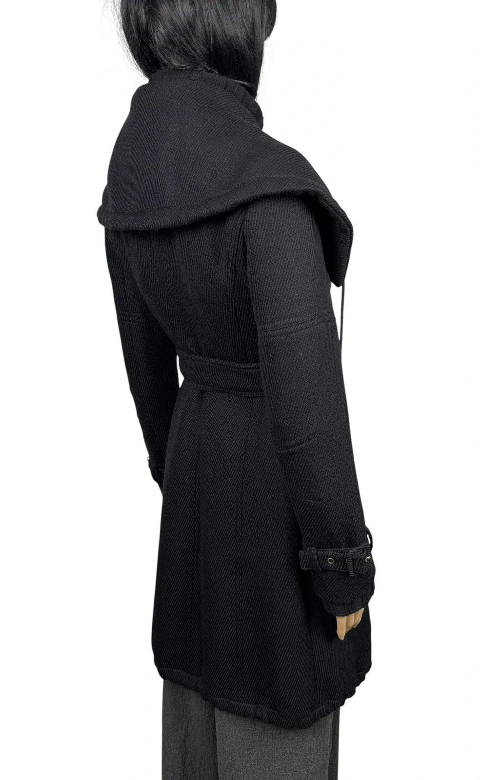 Max Mara Max Mara Wool Coat Belted Twill size UK6 US4 Size XS / US 0-2 / IT 36-38 - 8 Thumbnail