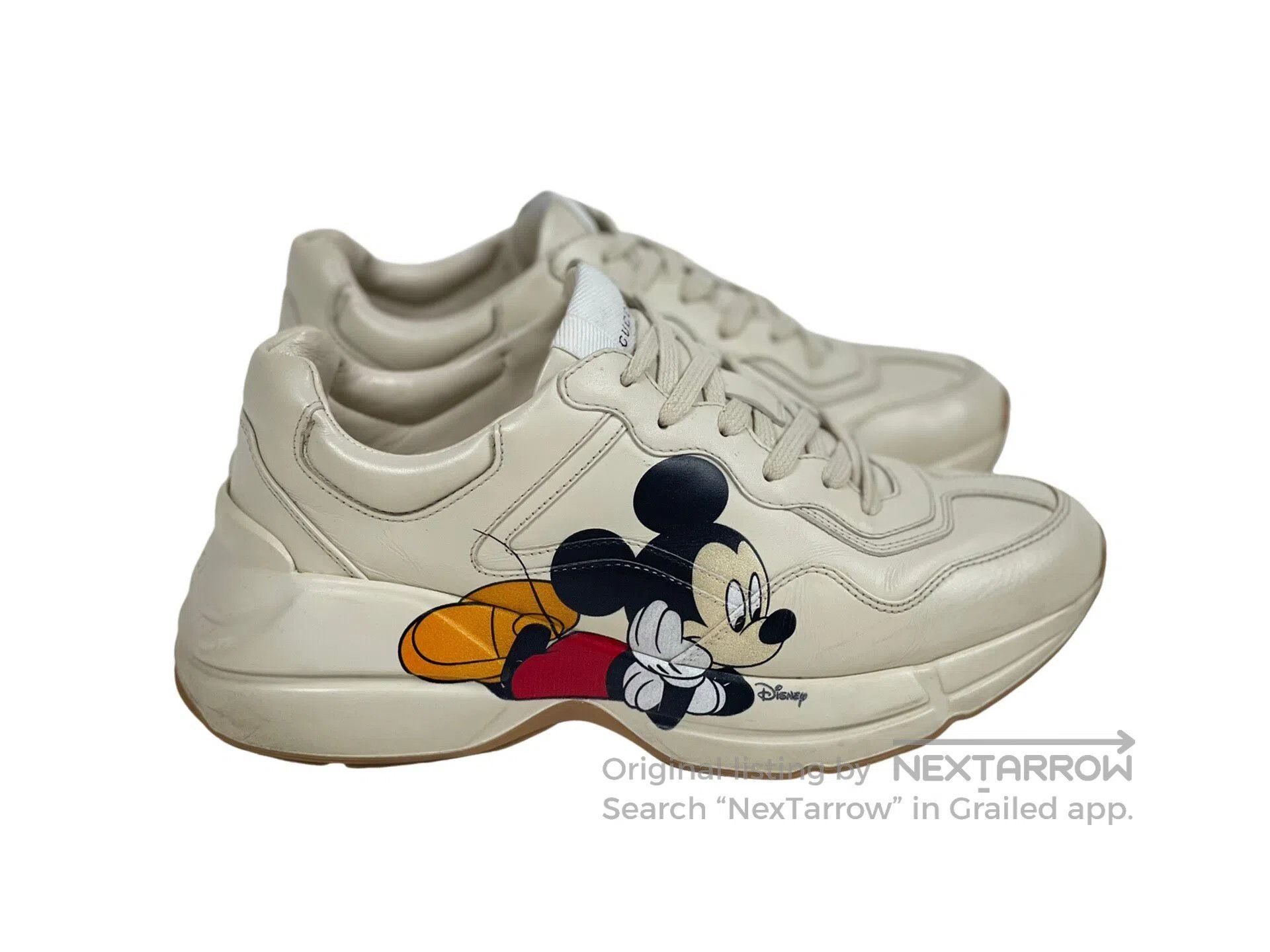 Gucci Guicci Mickey Joint Retro Dad Shoes Size US 9.5 / IT 39.5 - 3 Thumbnail