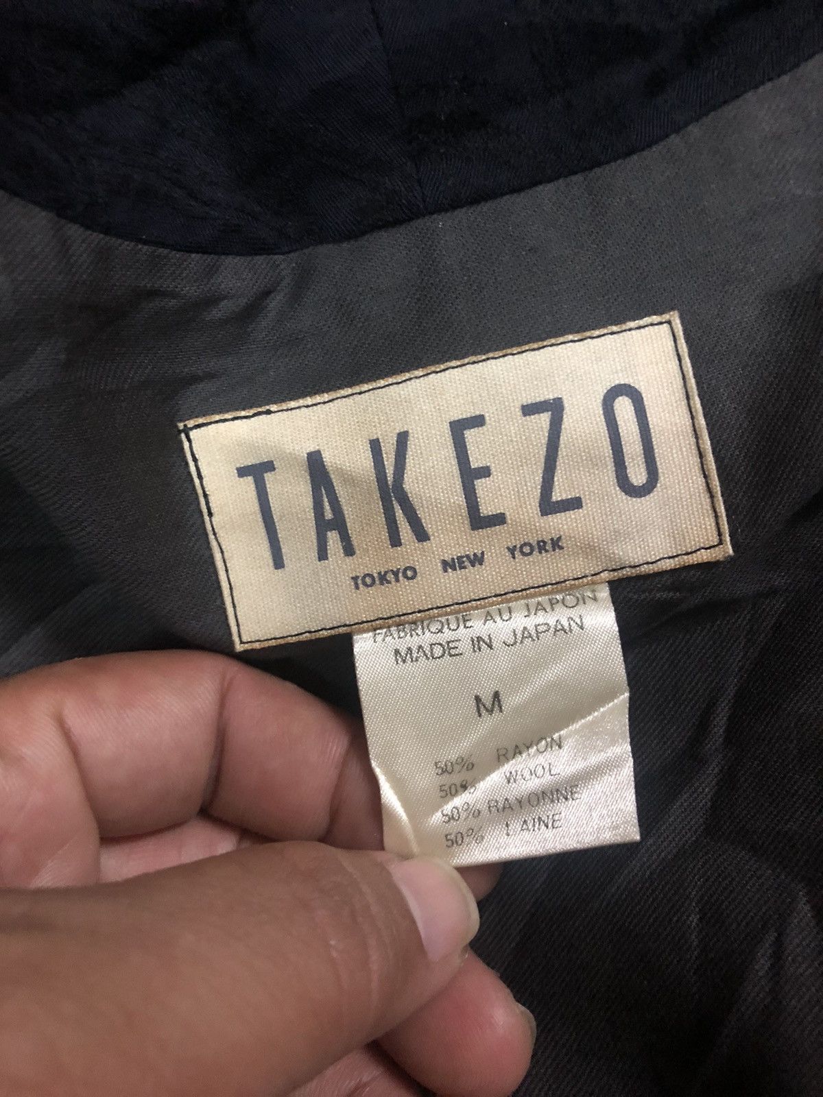 Other Takezo Toyoguchi Bandana Paisley Avant Garde 1 button jacket Size S / US 4 / IT 40 - 3 Thumbnail
