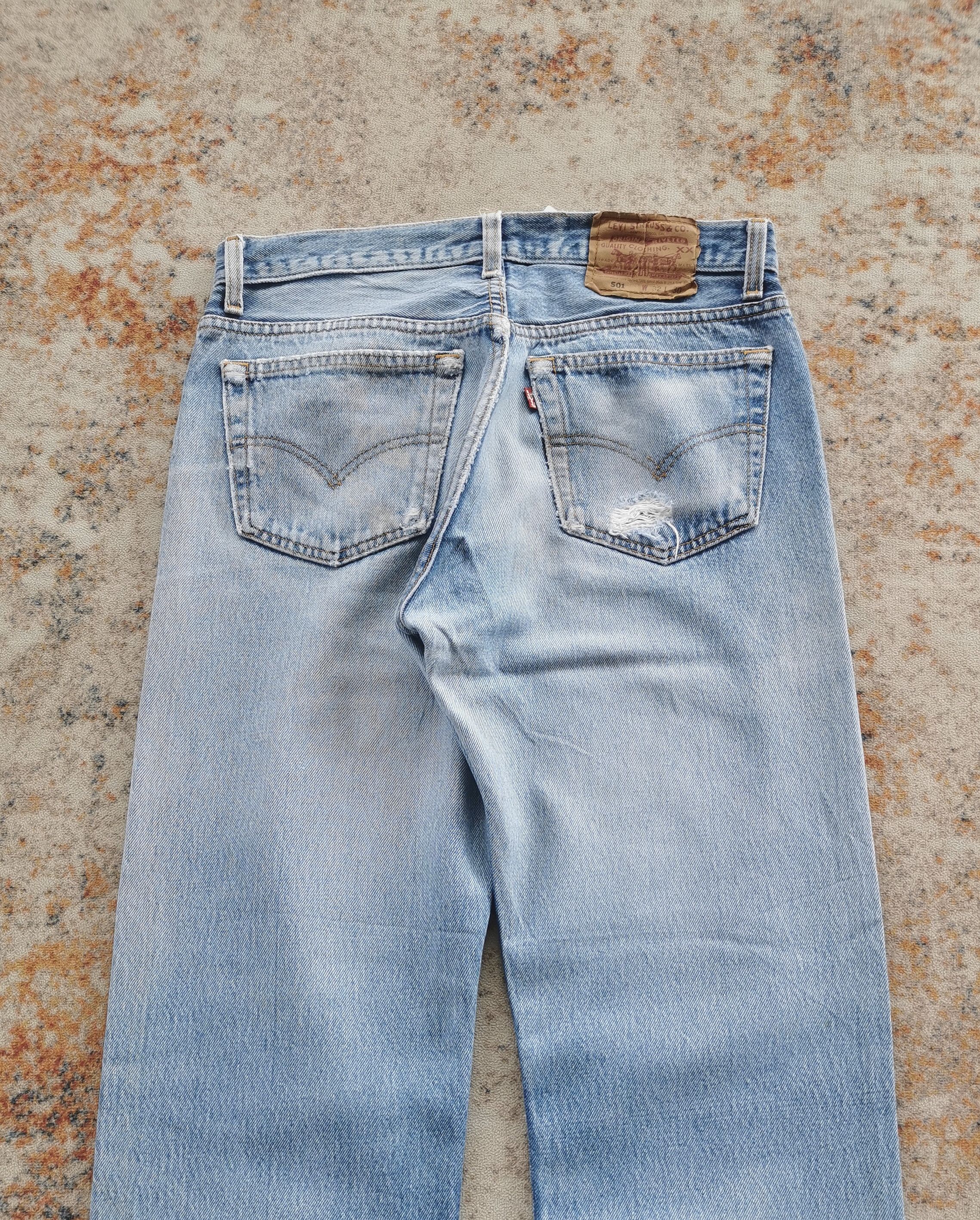 Levi's 90s Vintage Levis 501 Jeans Size US 30 / EU 46 - 10 Thumbnail