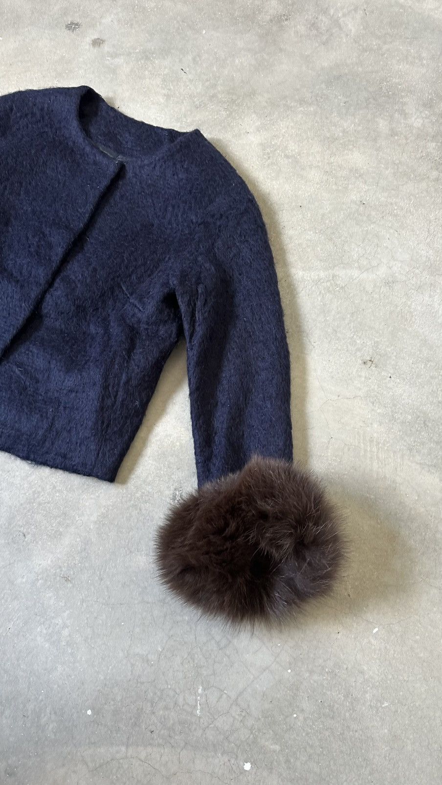 Designer APUWEISER-RICHE FUR SLEEVE JACKET Size M / US 6-8 / IT 42-44 - 3 Thumbnail
