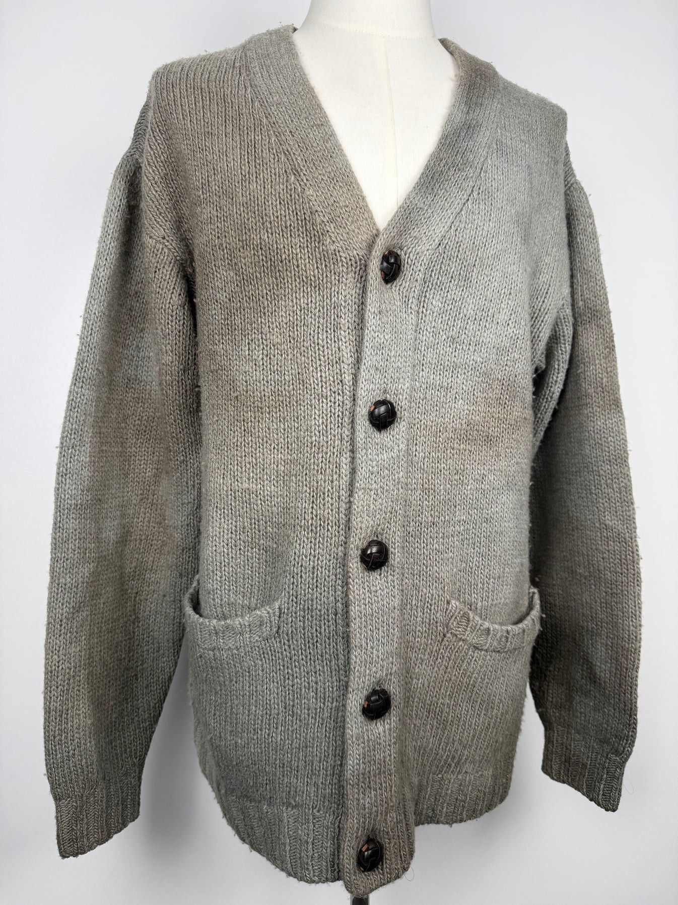 Visvim FW18 Selmer Long Cardigan (Uneven Dye) Size US XL / EU 56 / 4 - 3 Thumbnail