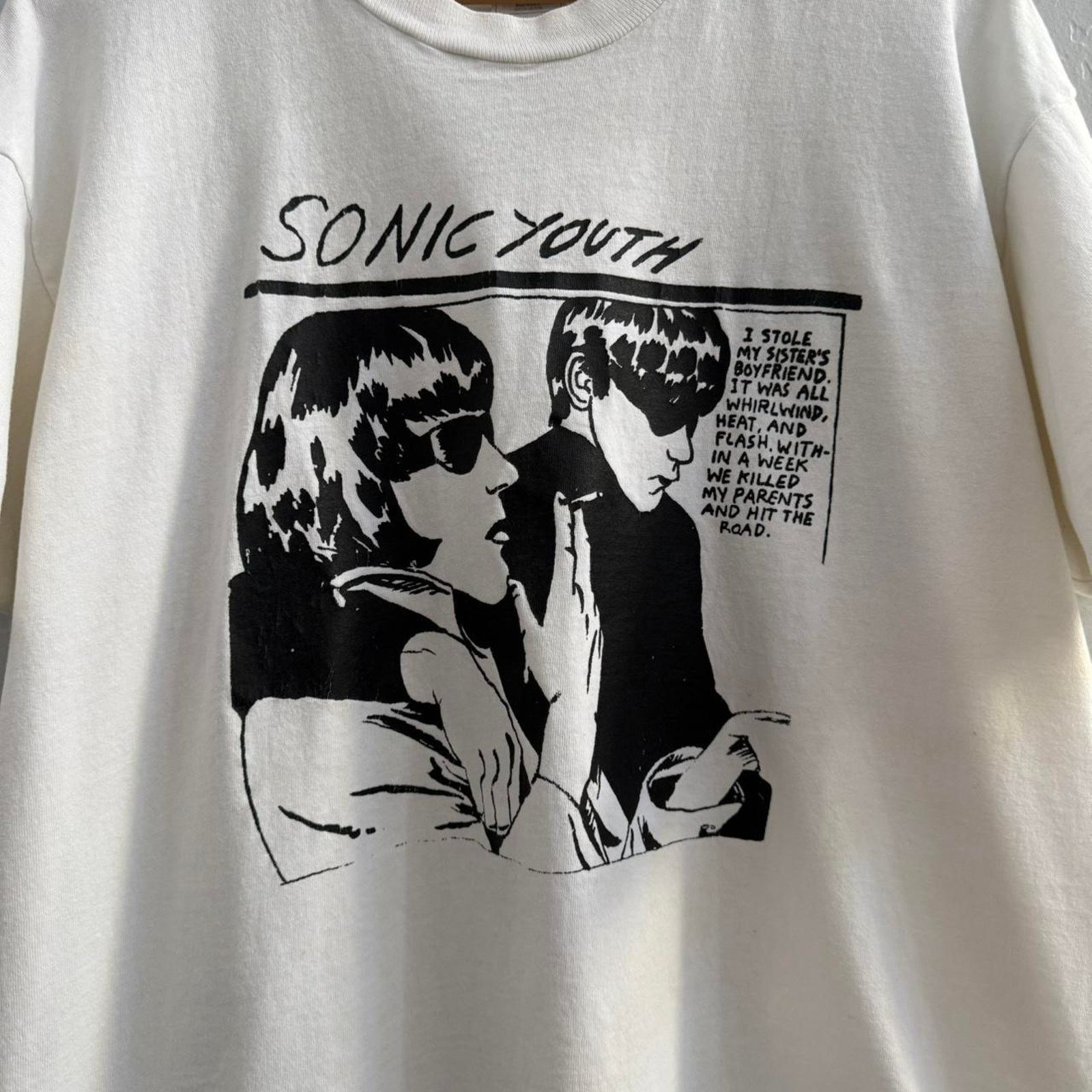 Fruit Of The Loom Vintage 90s sonic youth goo grail band tee Size US XL / EU 56 / 4 - 3 Thumbnail