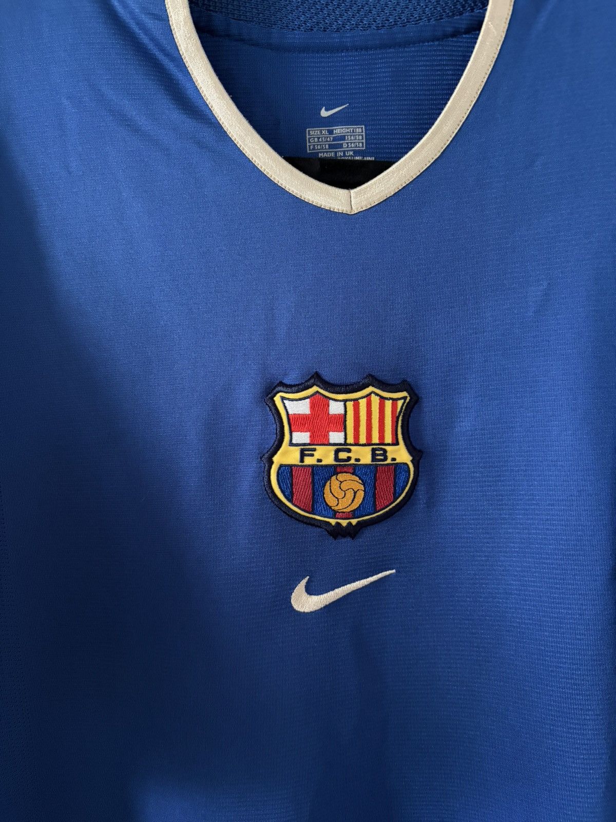 Barcelona nike 2001/2002 trzecia Vintage unikat — zdjęcie 2