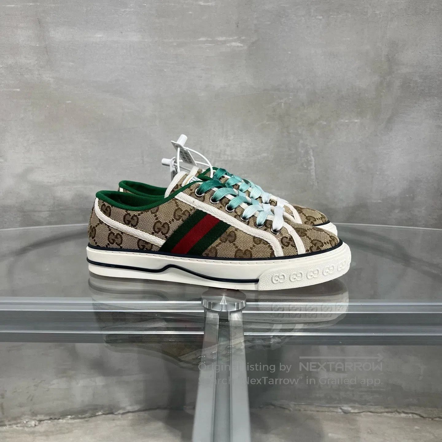 Gucci Guicci Old-fashioned board shoes Size US 5.5 / IT 35.5 - 2 Thumbnail
