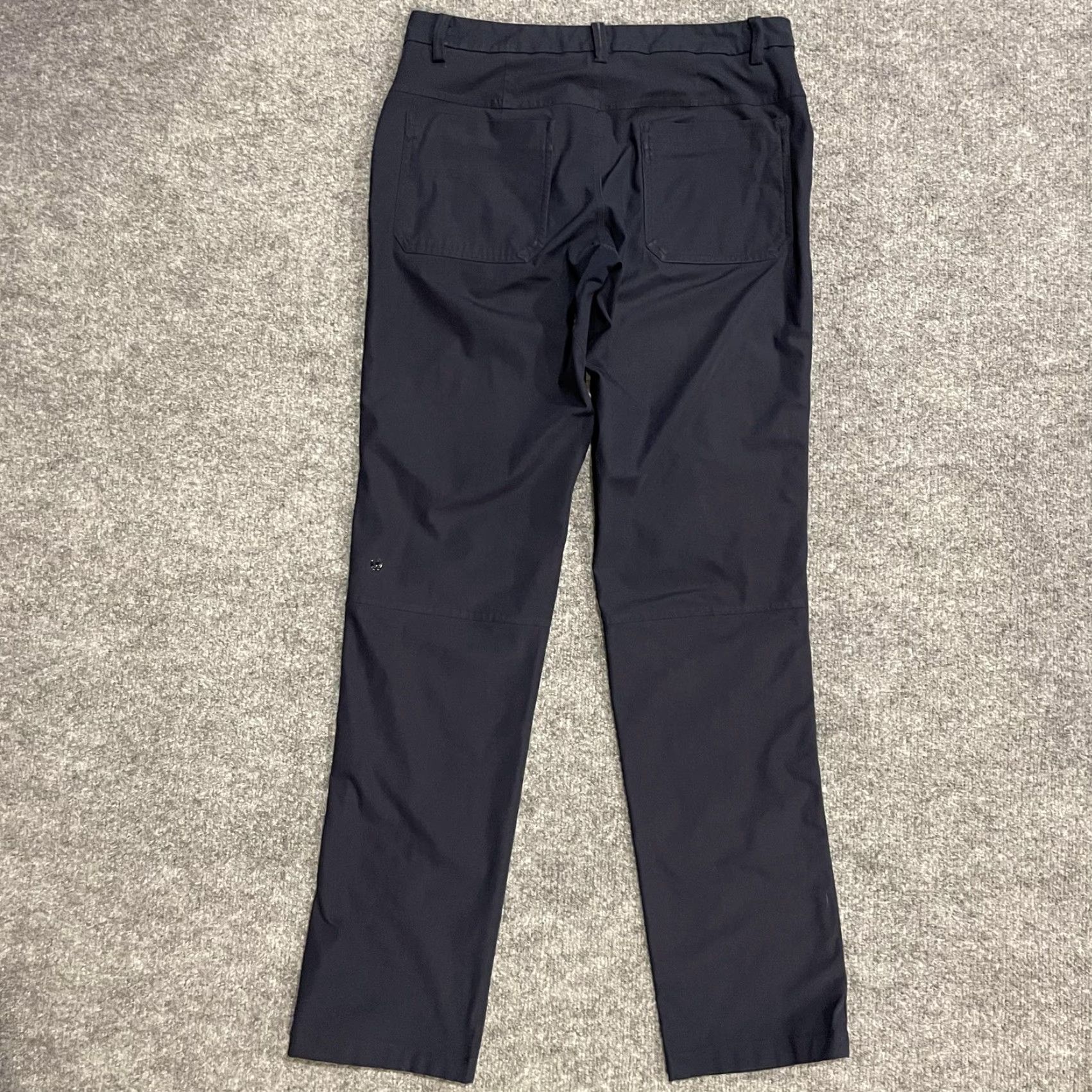 Lululemon Lululemon ABC Pant Classic 5 Pocket Mens 32 Navy Stretch Performance Pants Size US 32 / EU 48 - 2 Thumbnail
